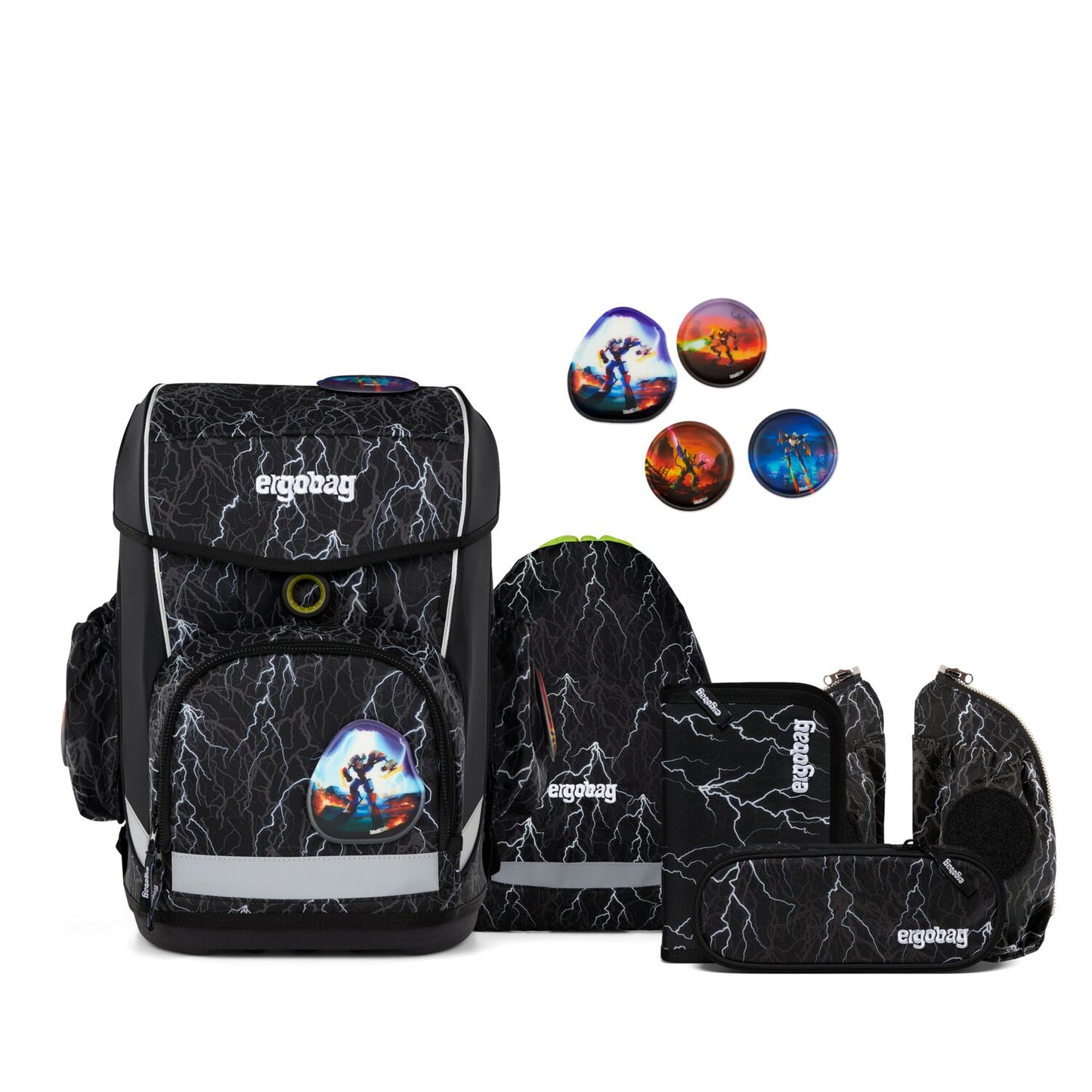 ergobag cubo light set schwarz