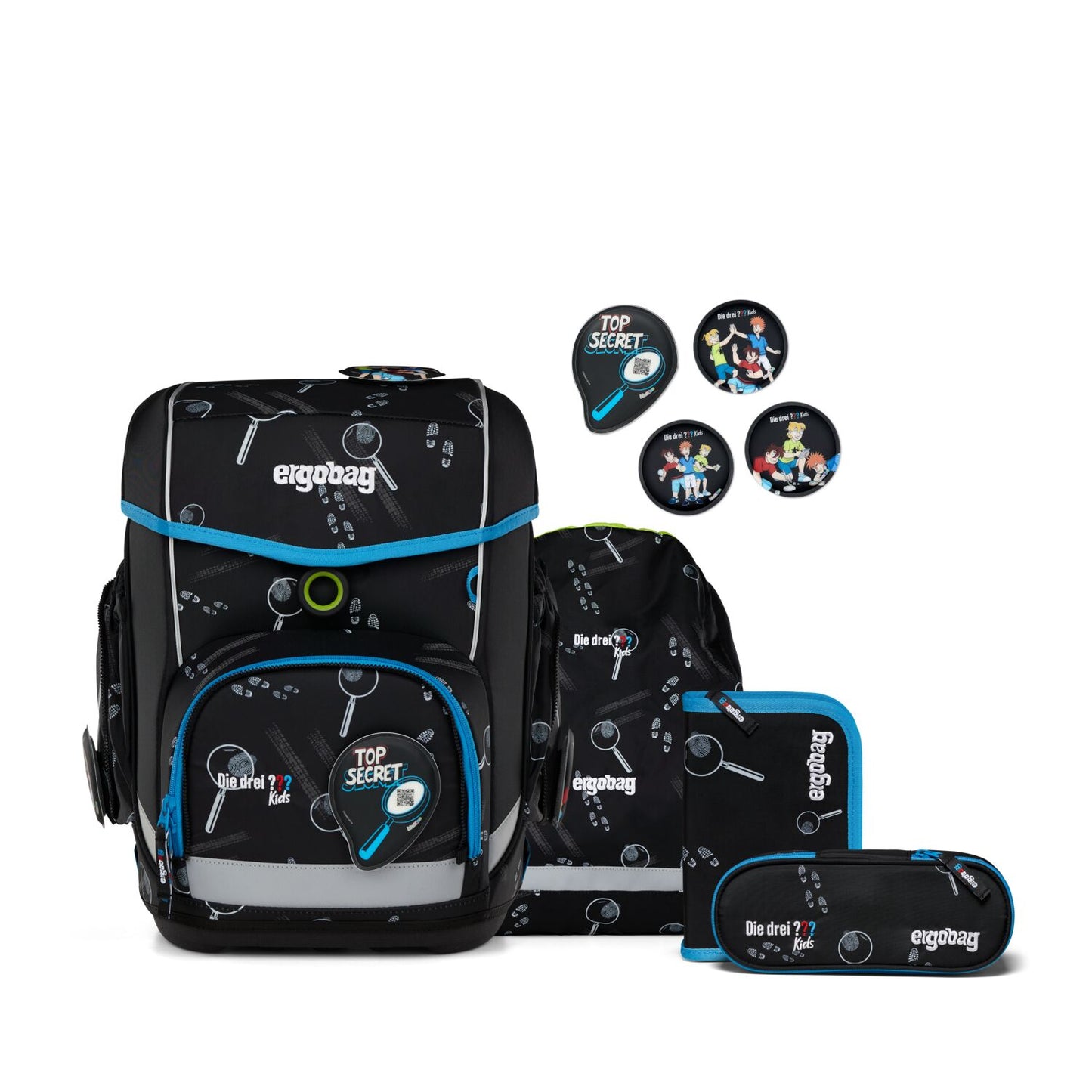 ergobag cubo Set schwarz