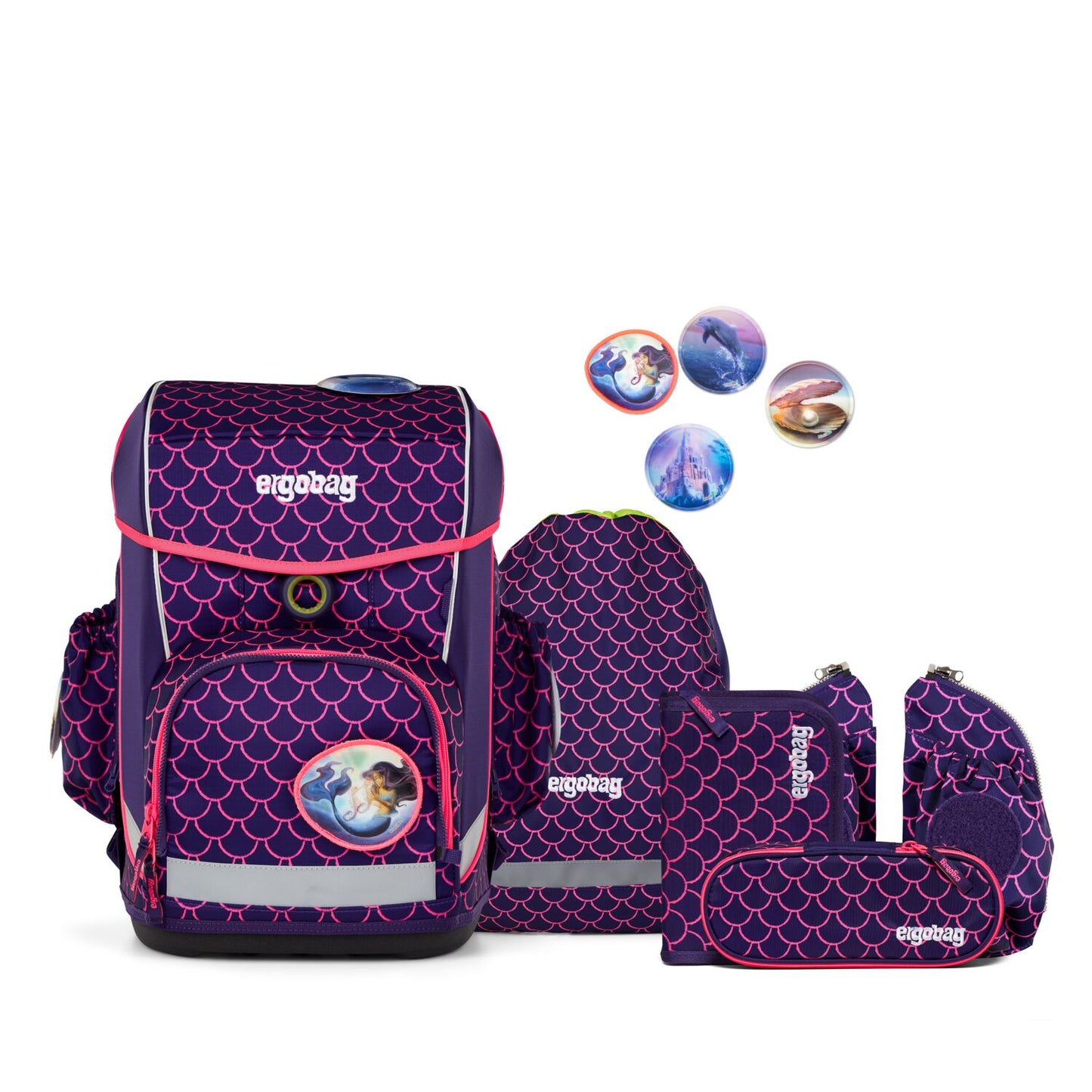 ergobag cubo light Set viola