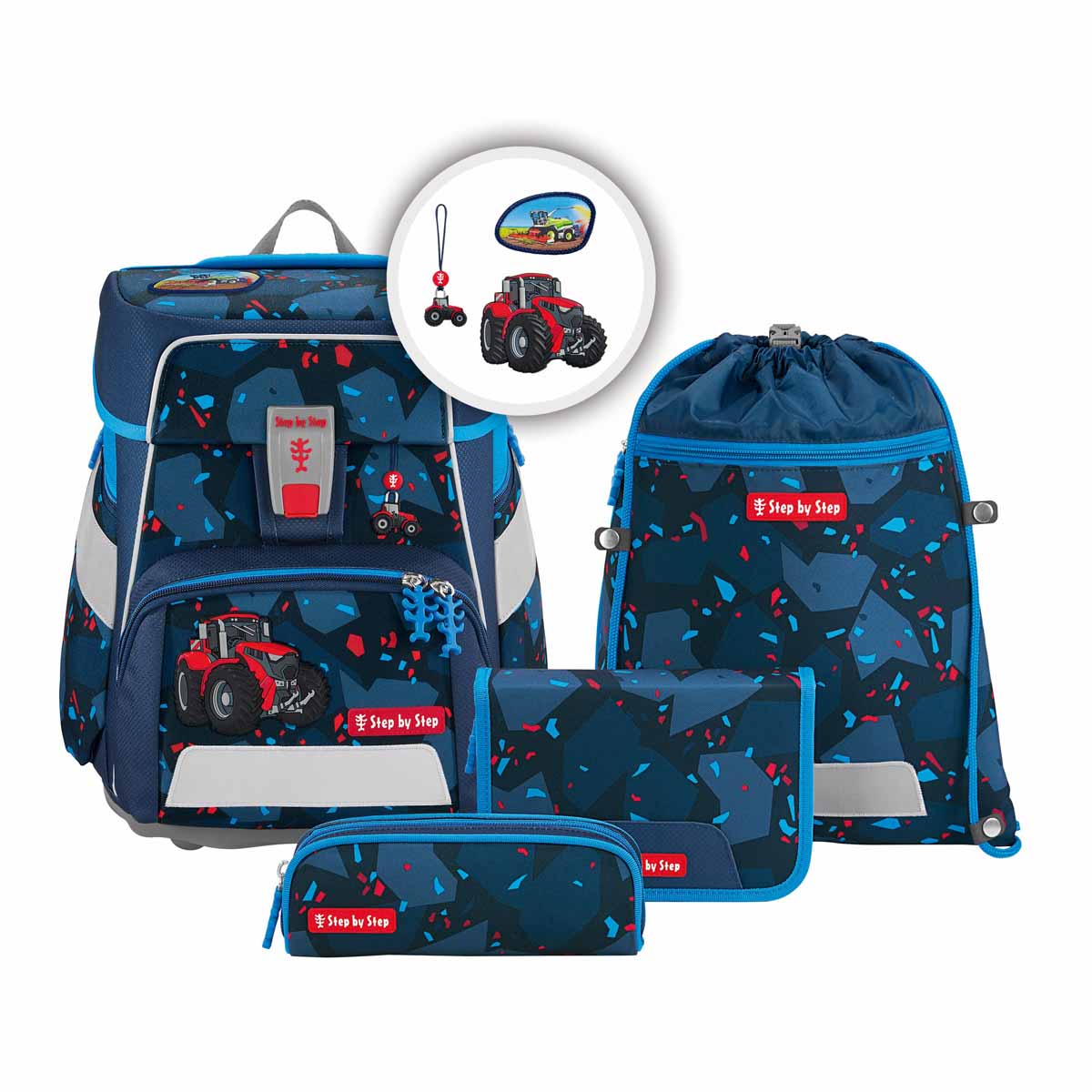 Step by Step SPACE blau kombi