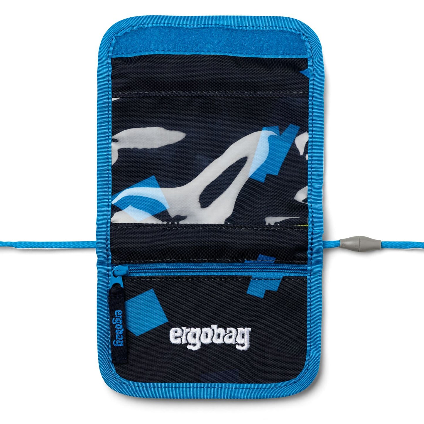 ergobag Brustbeutel blau