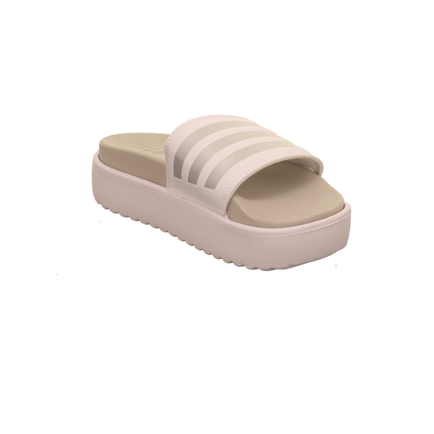 Adidas ADILETTE PLATFORM weiß kombi Bild7