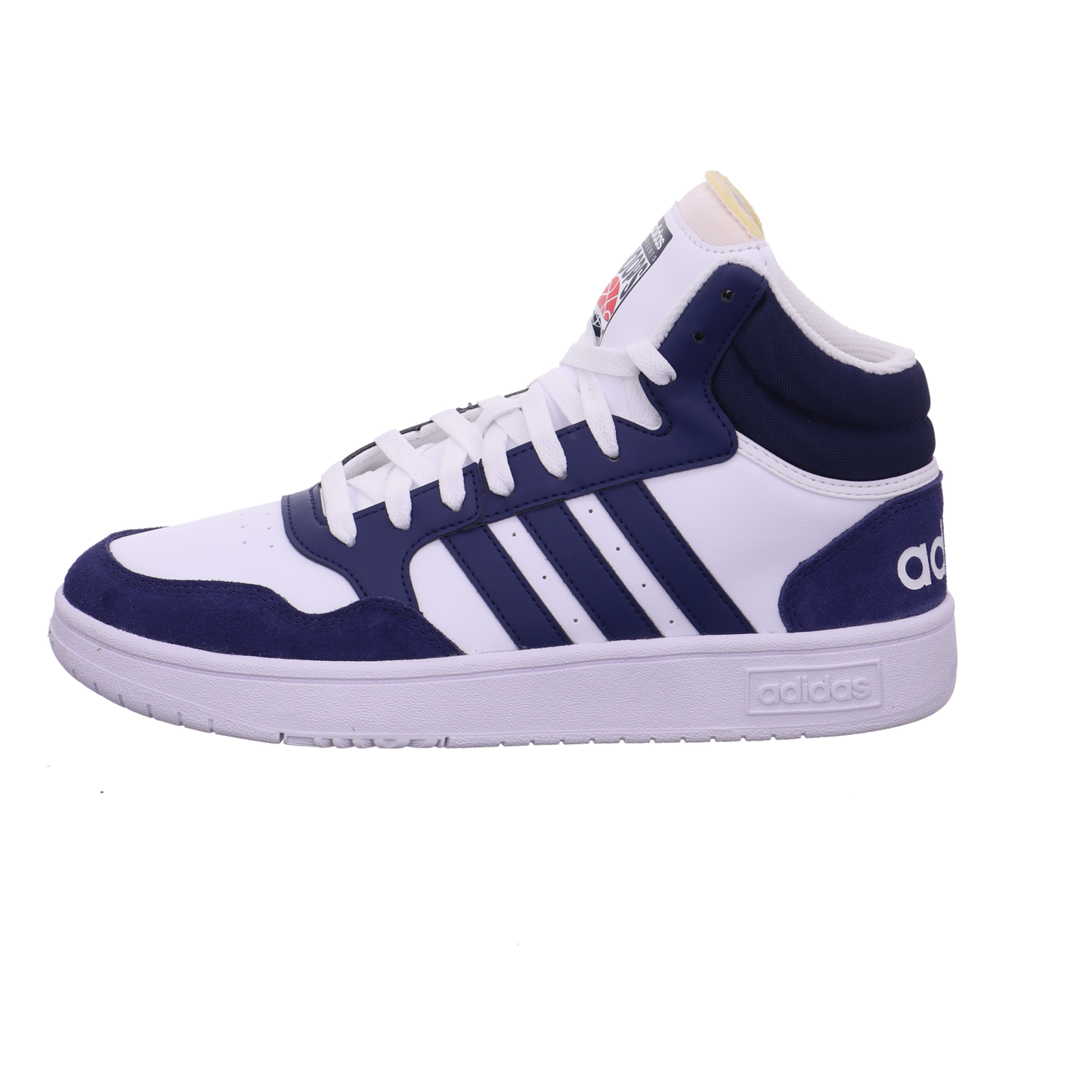 Adidas HOOPS 3.0 MID weiß blau Bild1
