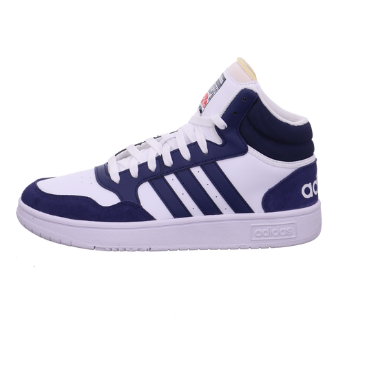 Adidas HOOPS 3.0 MID weiß blau Bild1