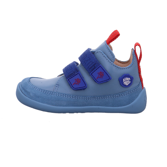 Affenzahn Halbschuh Leder Buddy blau Bild1
