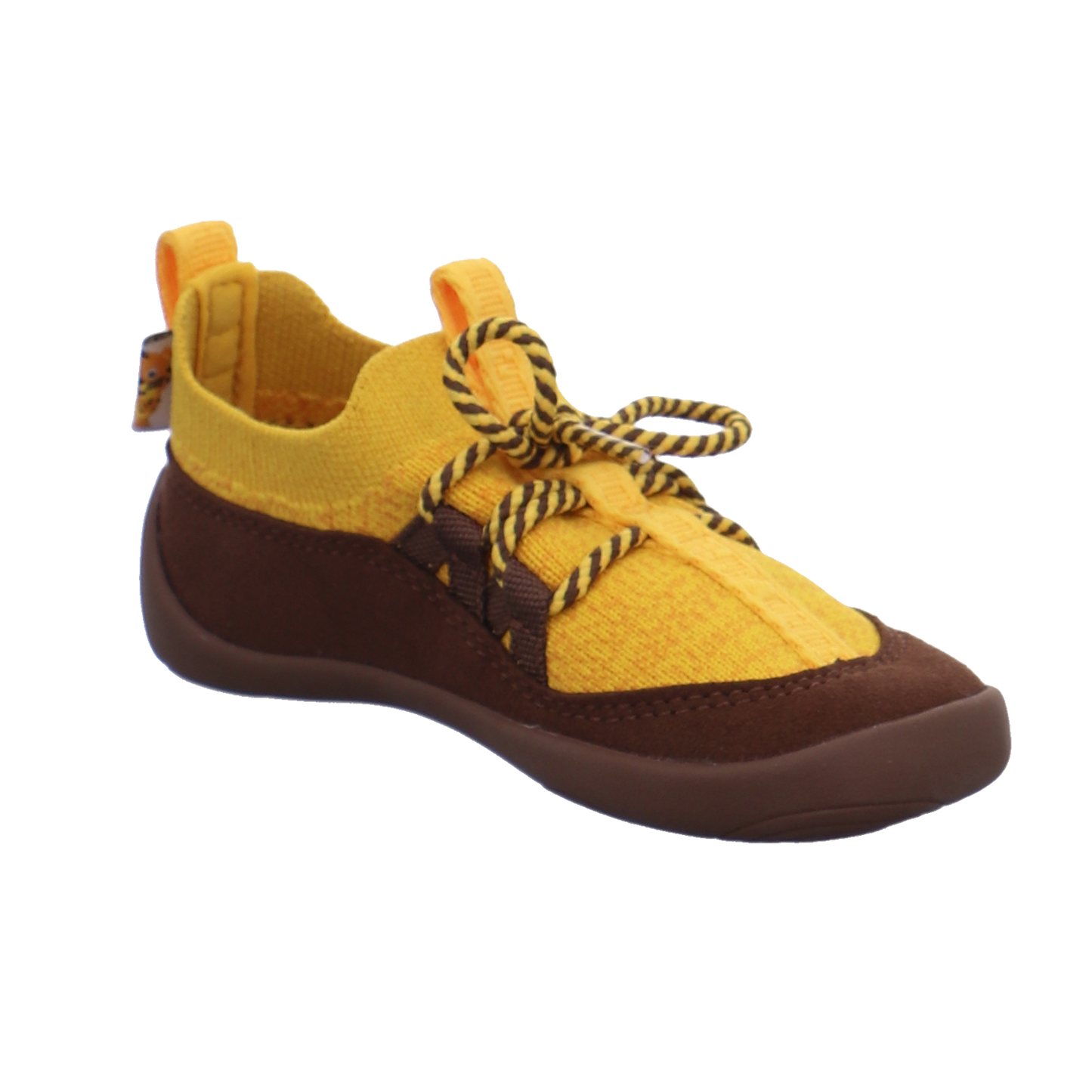 Affenzahn Krabbel- und Lauflernschuhe gelb kombi Bild7