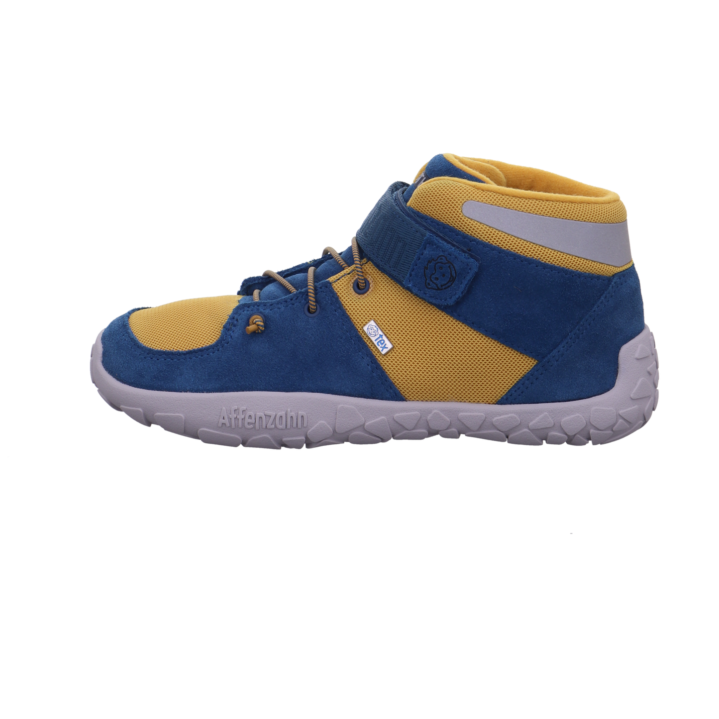 Affenzahn Mid Sneaker Leder Dreamer gelb kombi Bild1