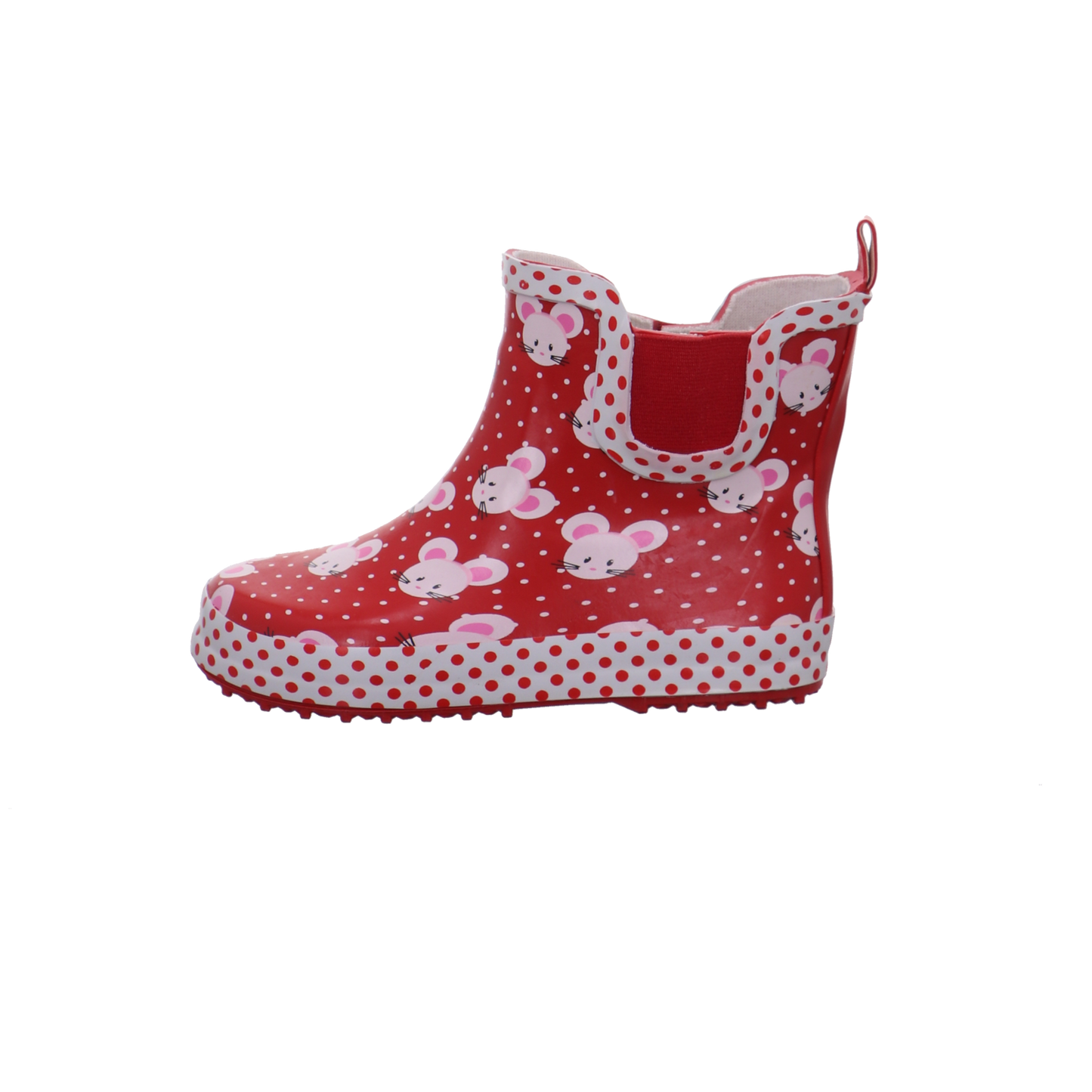 Beck Stiefel rot kombi Bild1