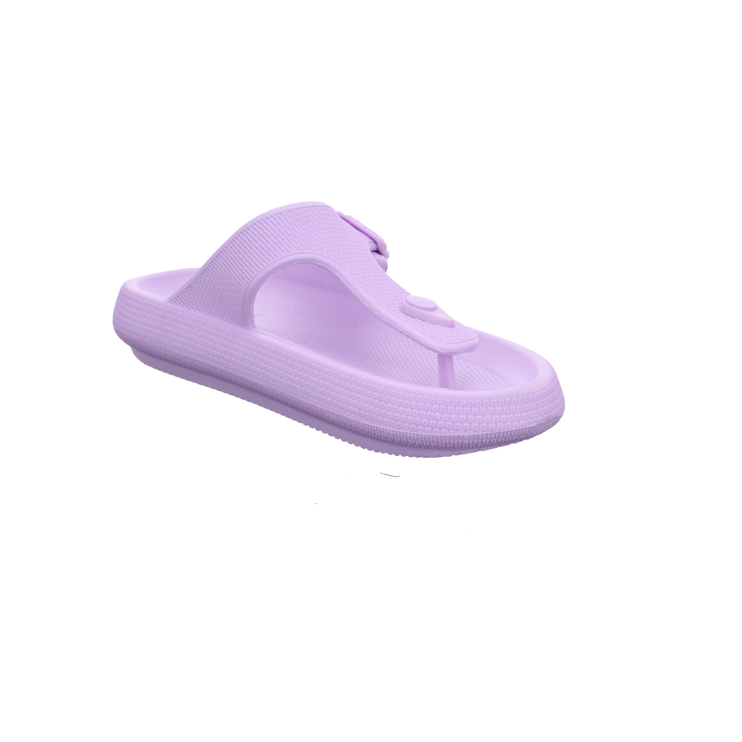 Cloxx Damen Badepantolette viola lila Bild7