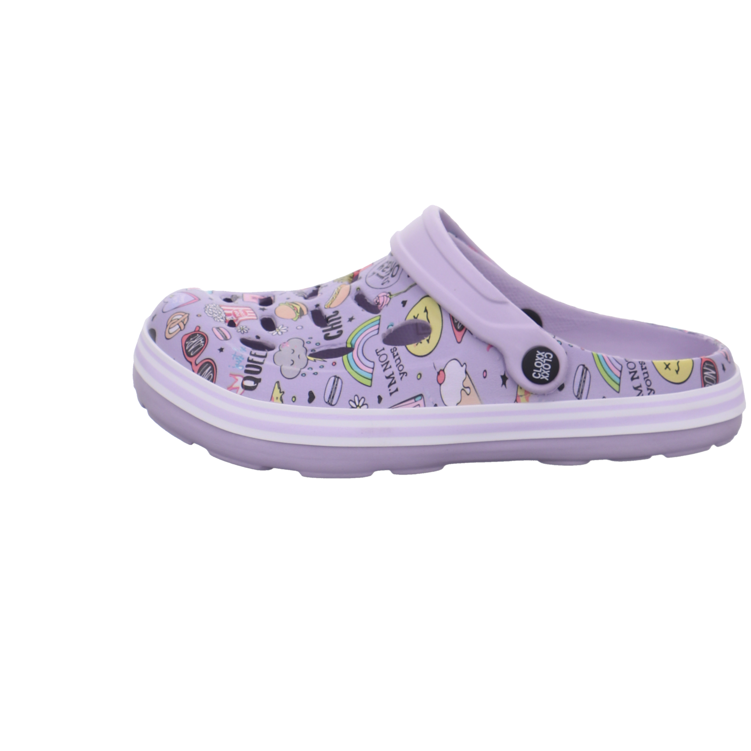 Cloxx Schuhe  viola lila Bild1