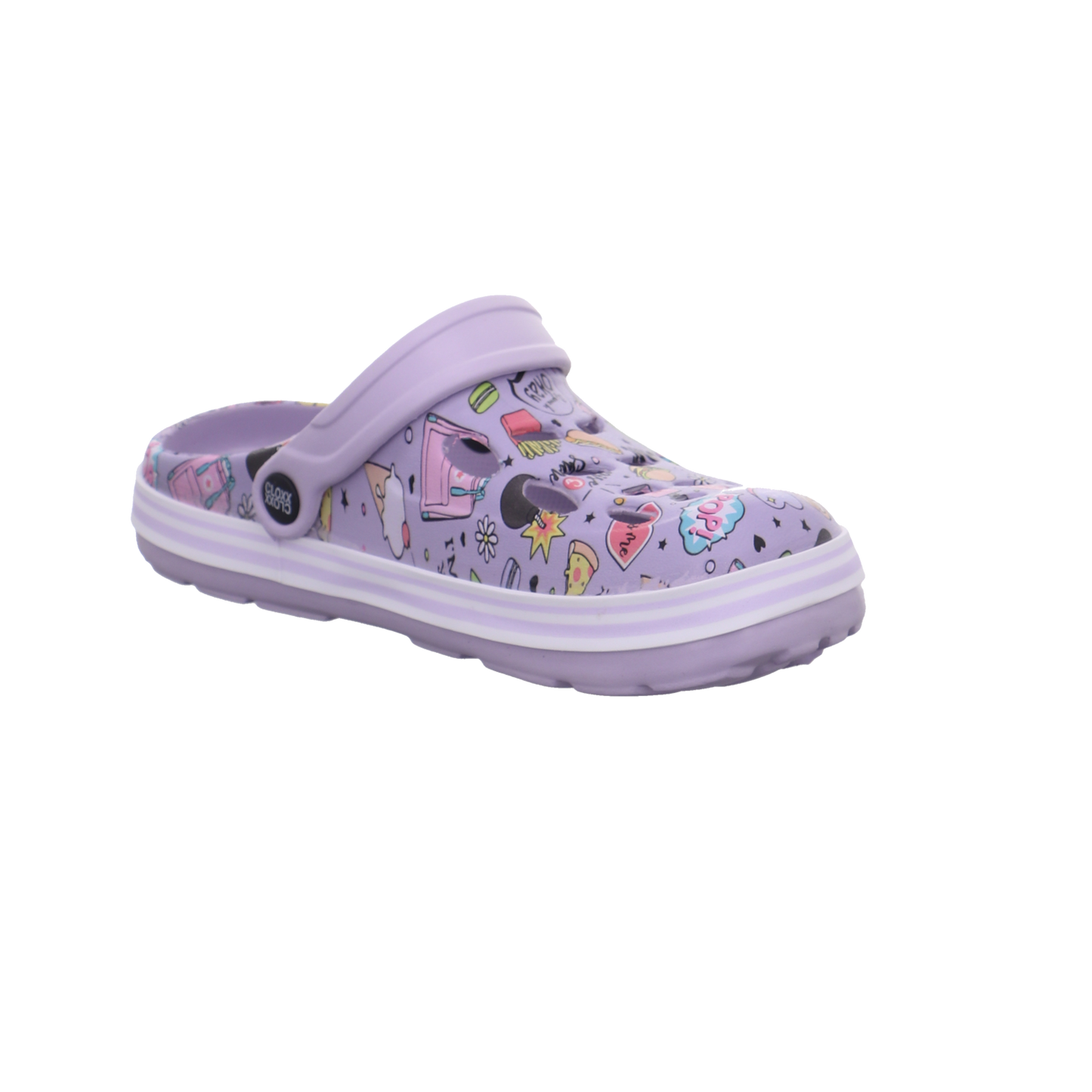 Cloxx Schuhe viola lila Bild7