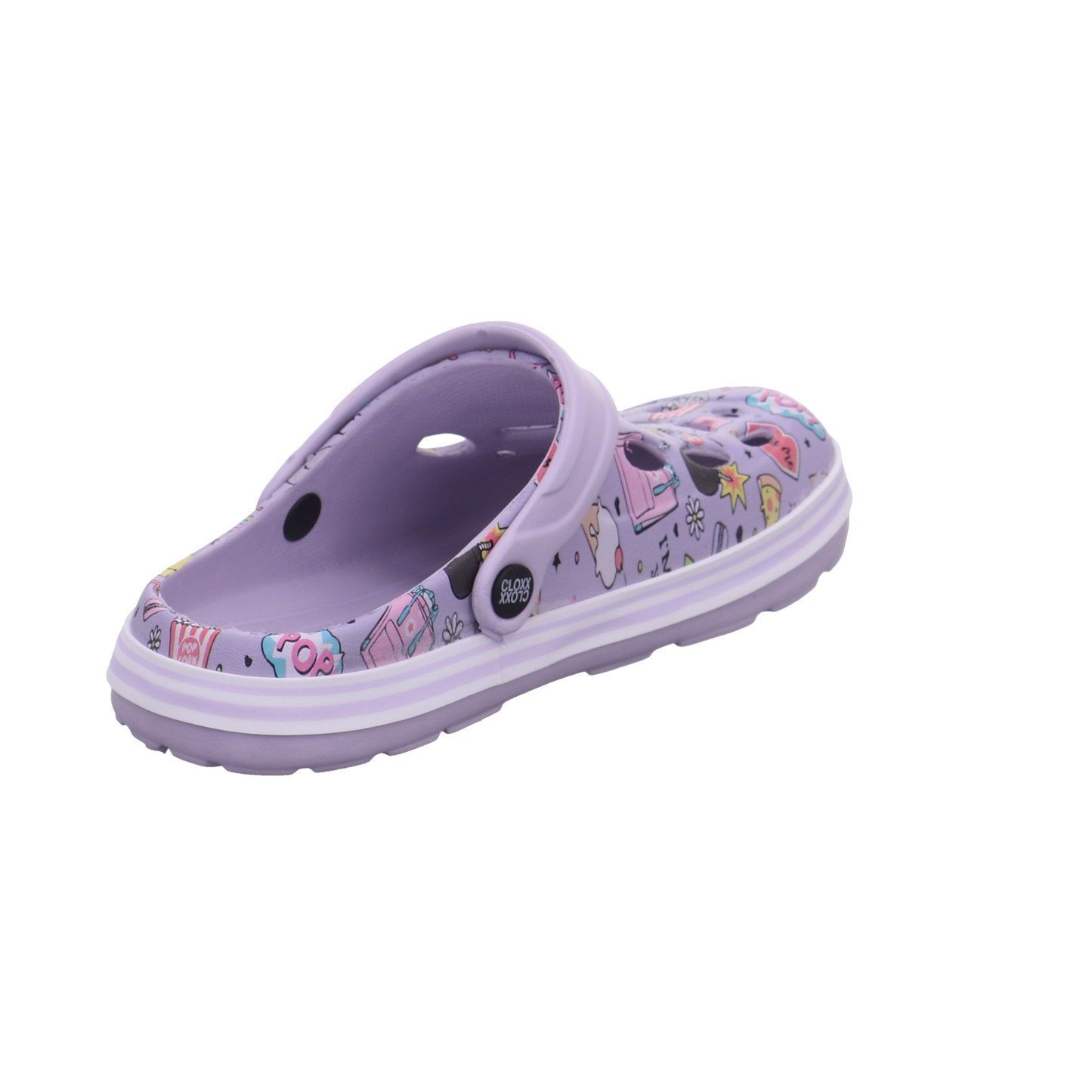 Cloxx Schuhe viola lila Bild5