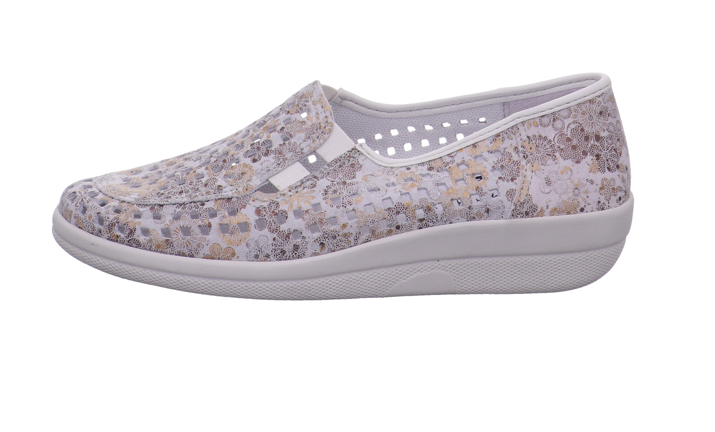 DocComfort Halbschuhe weiß kombi Bild1