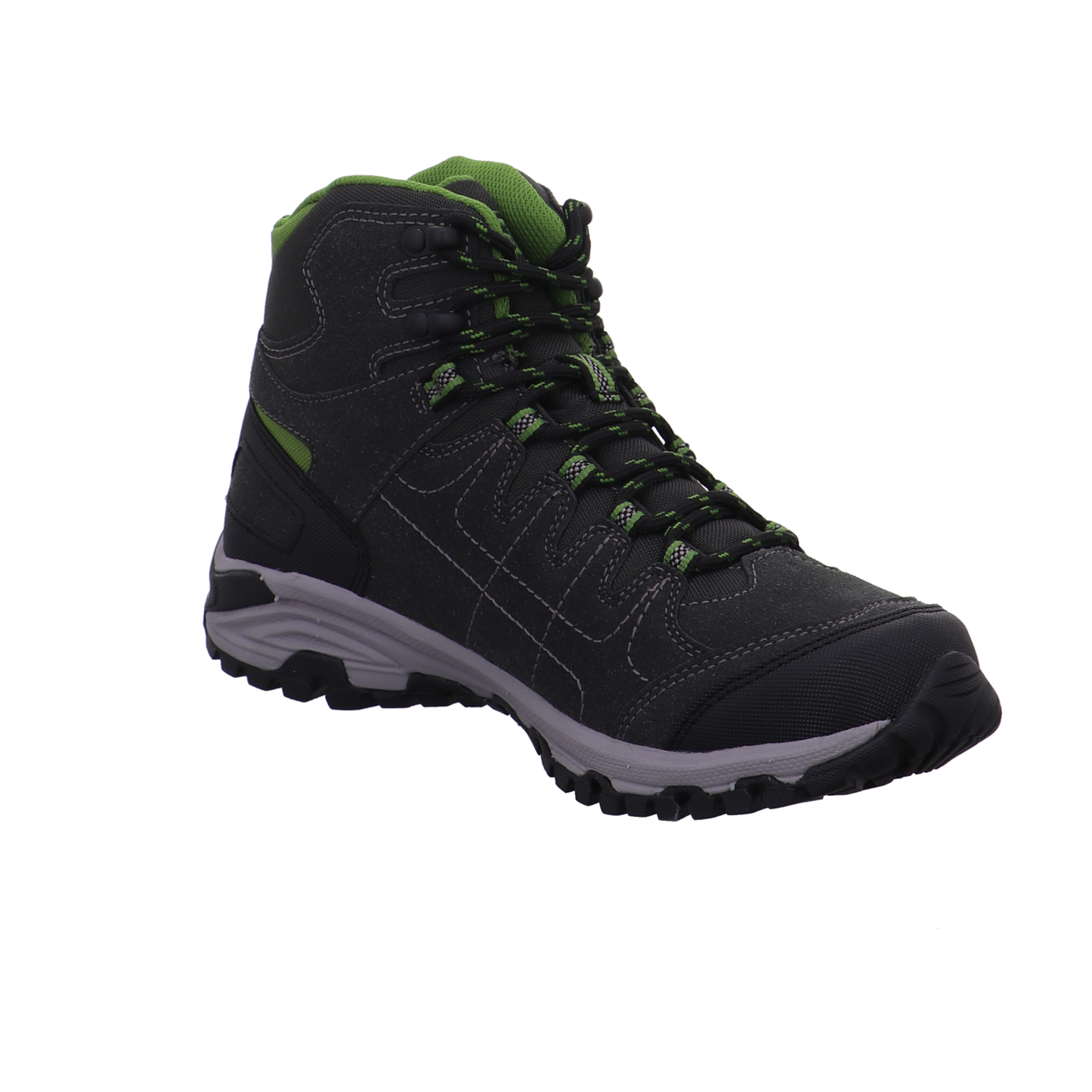 EB Brütting Trekking Wanderschuhe grau kombi Bild7