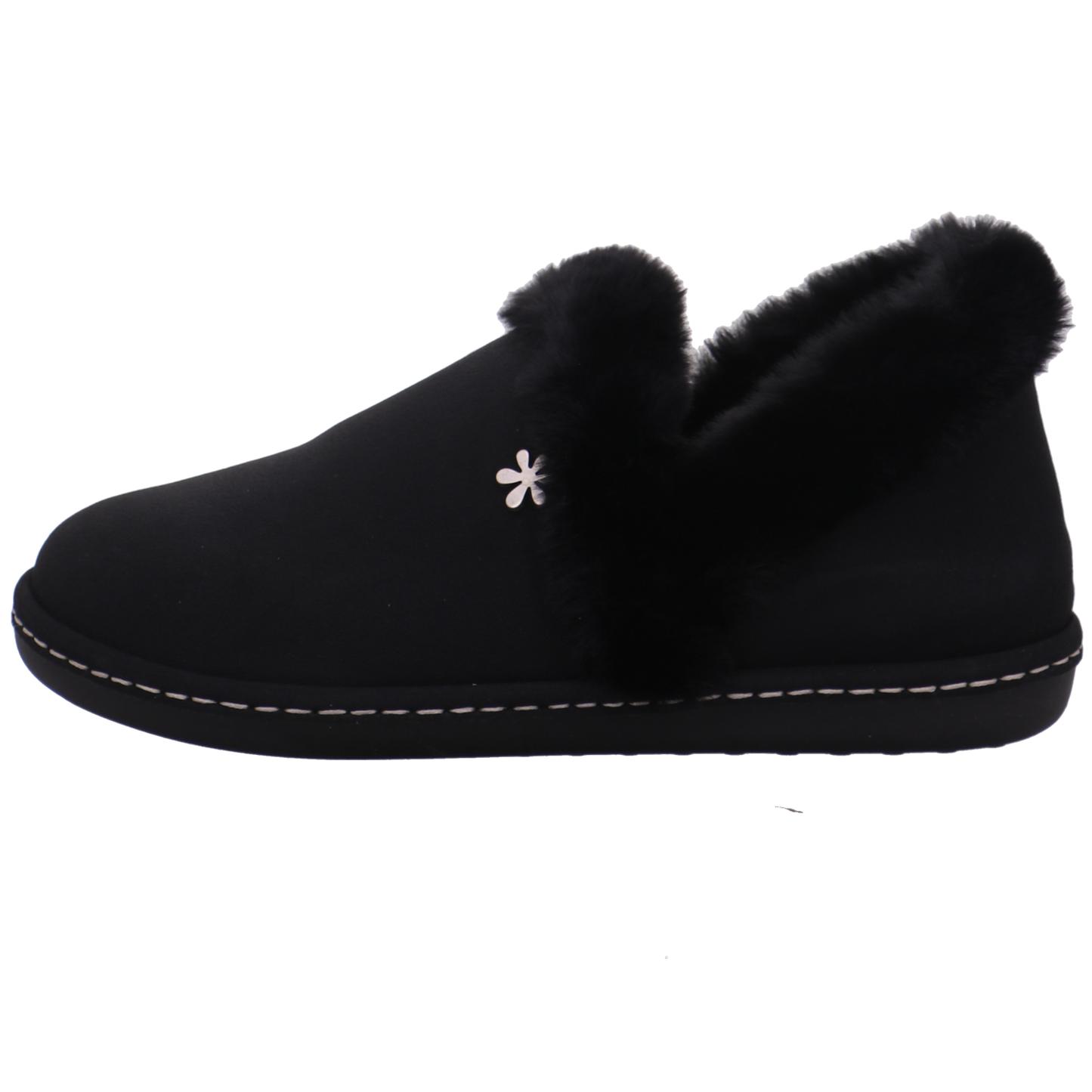Fischer Markenschuh GmbH Tieffußbettpantoletten schwarz Bild1