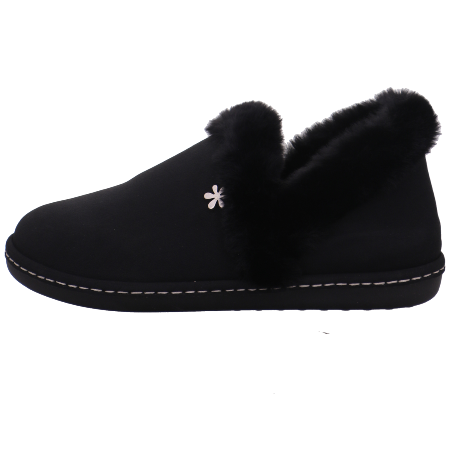 Fischer Markenschuh GmbH Tieffußbettpantoletten schwarz Bild1