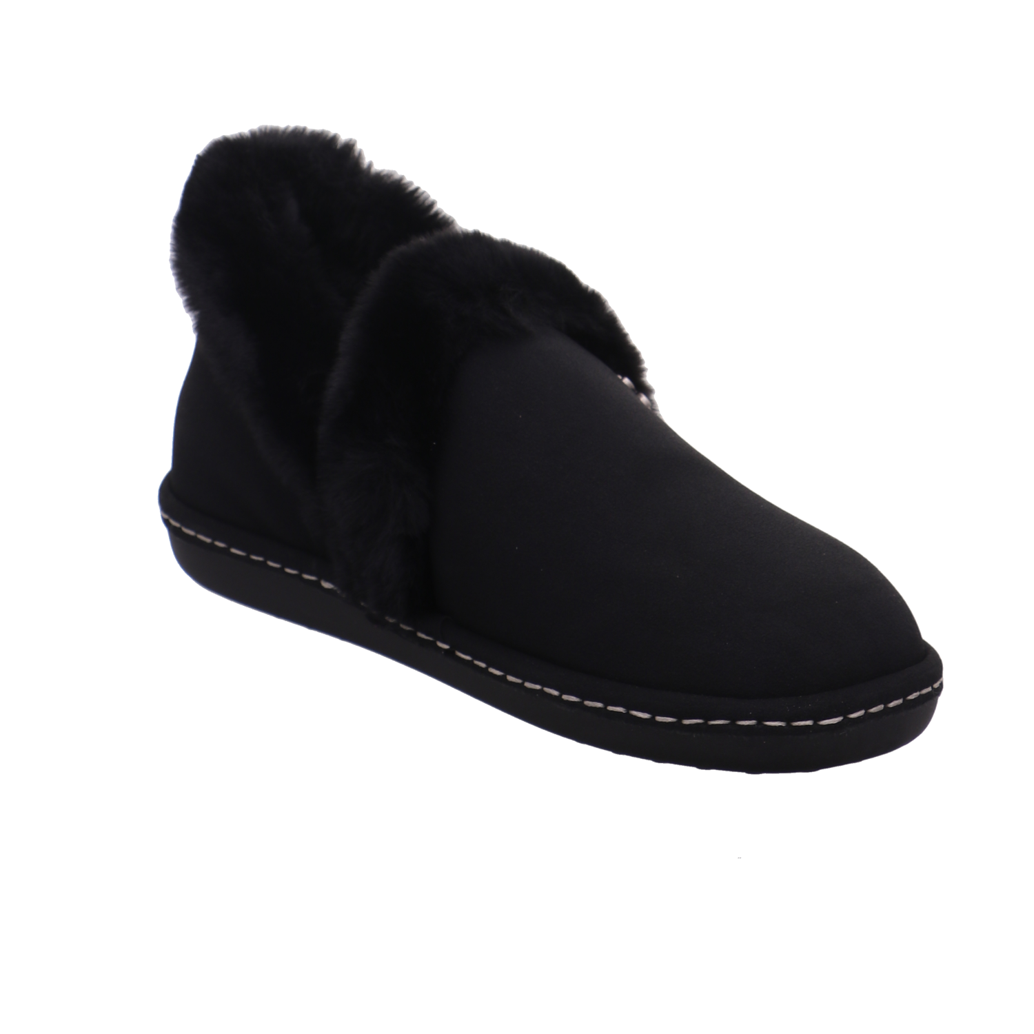 Fischer Markenschuh GmbH Tieffußbettpantoletten schwarz Bild7