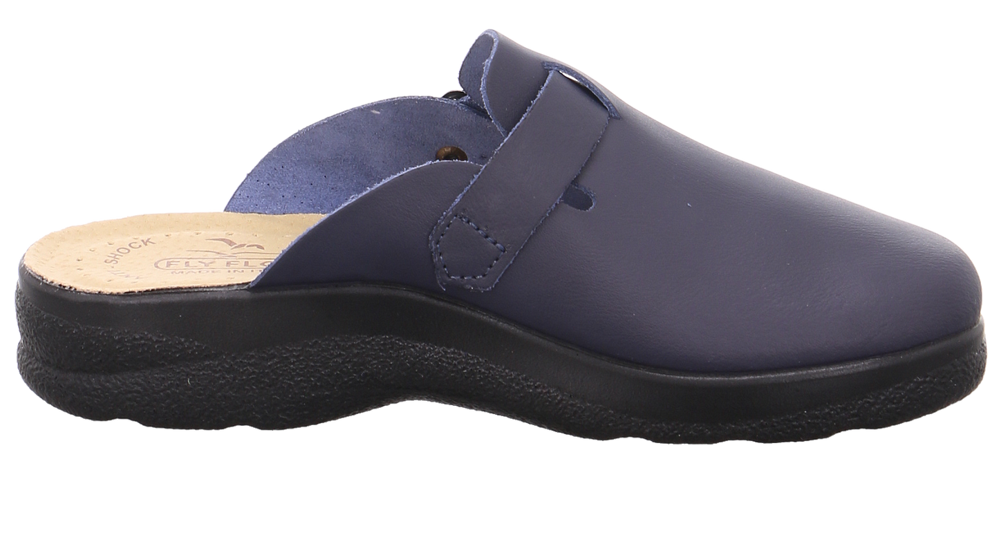 Fly Flot Tieffußbett Clog blau Bild11