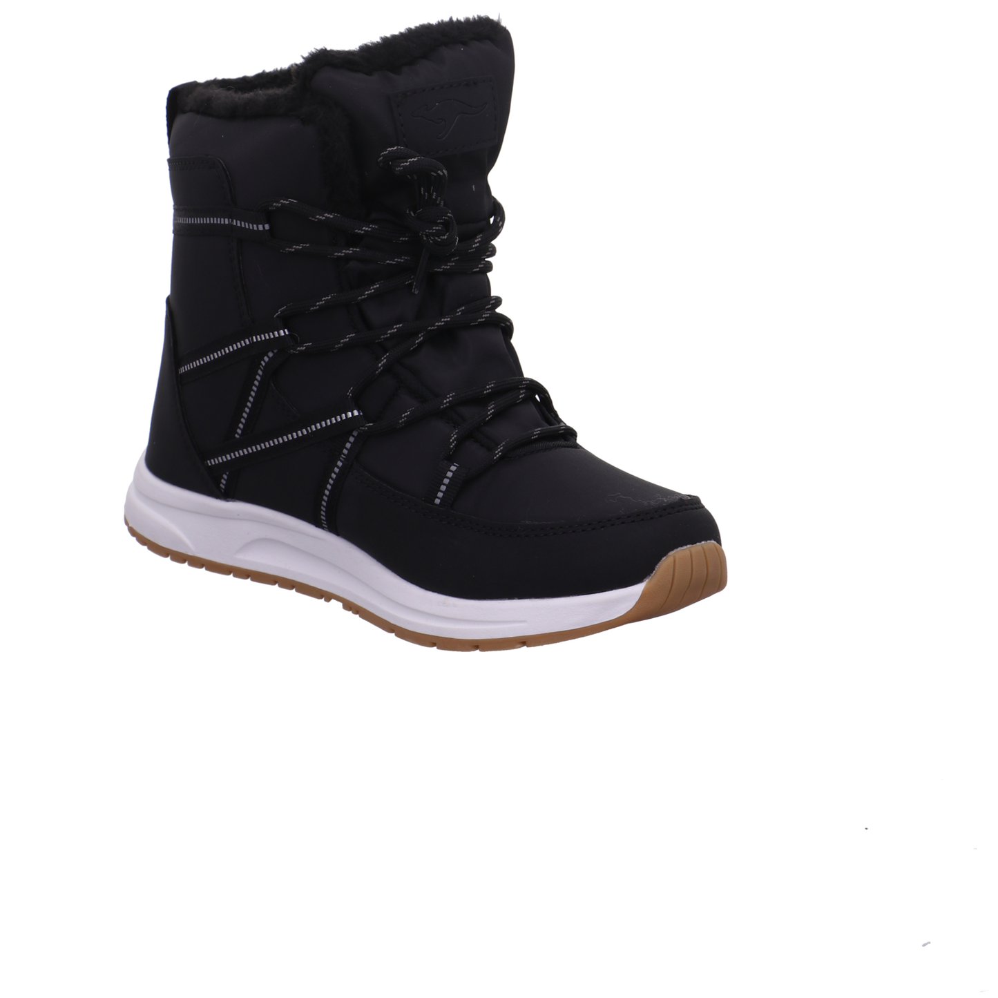 Kangaroos Stiefeletten schwarz Bild7