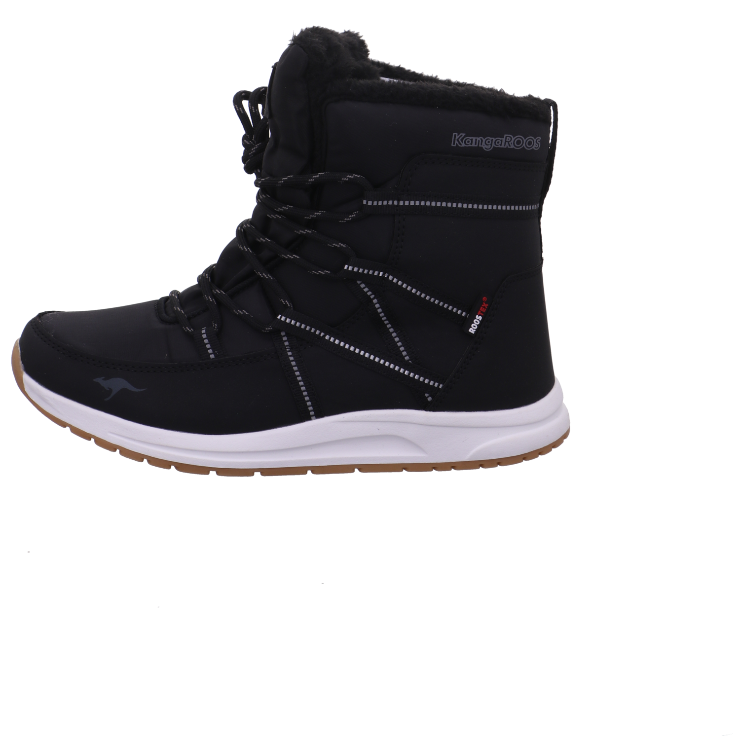 Kangaroos Stiefeletten schwarz Bild1