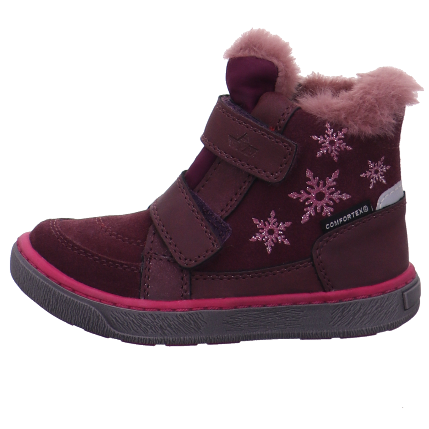 Lico Stiefel rot kombi Bild1
