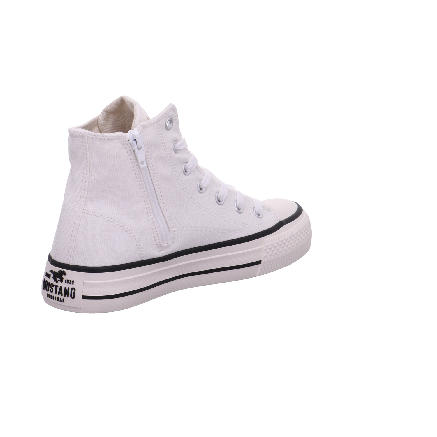 Mustang  weiß Bild5