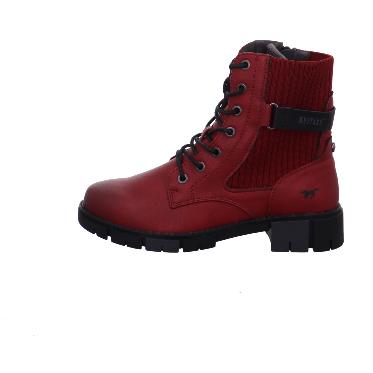 Mustang Stiefeletten rot Bild1