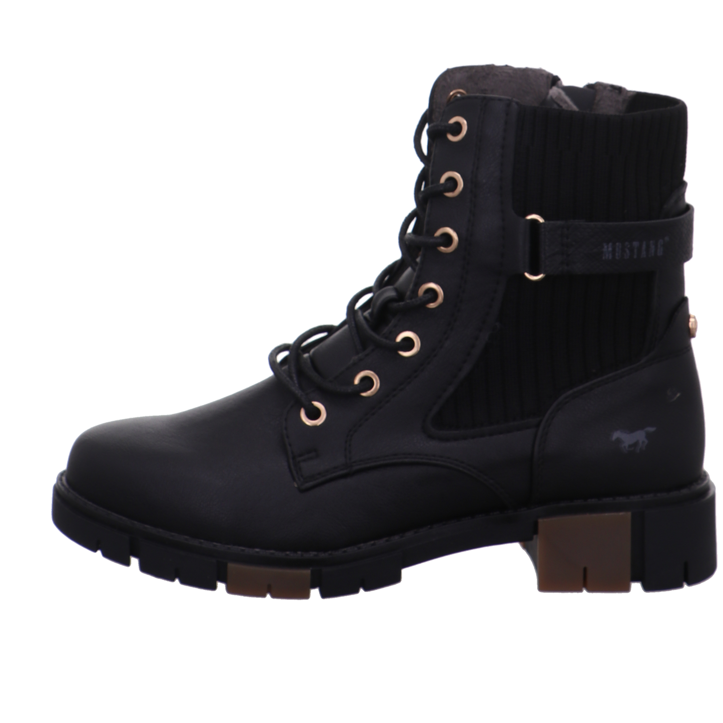 Mustang Stiefeletten schwarz Bild1