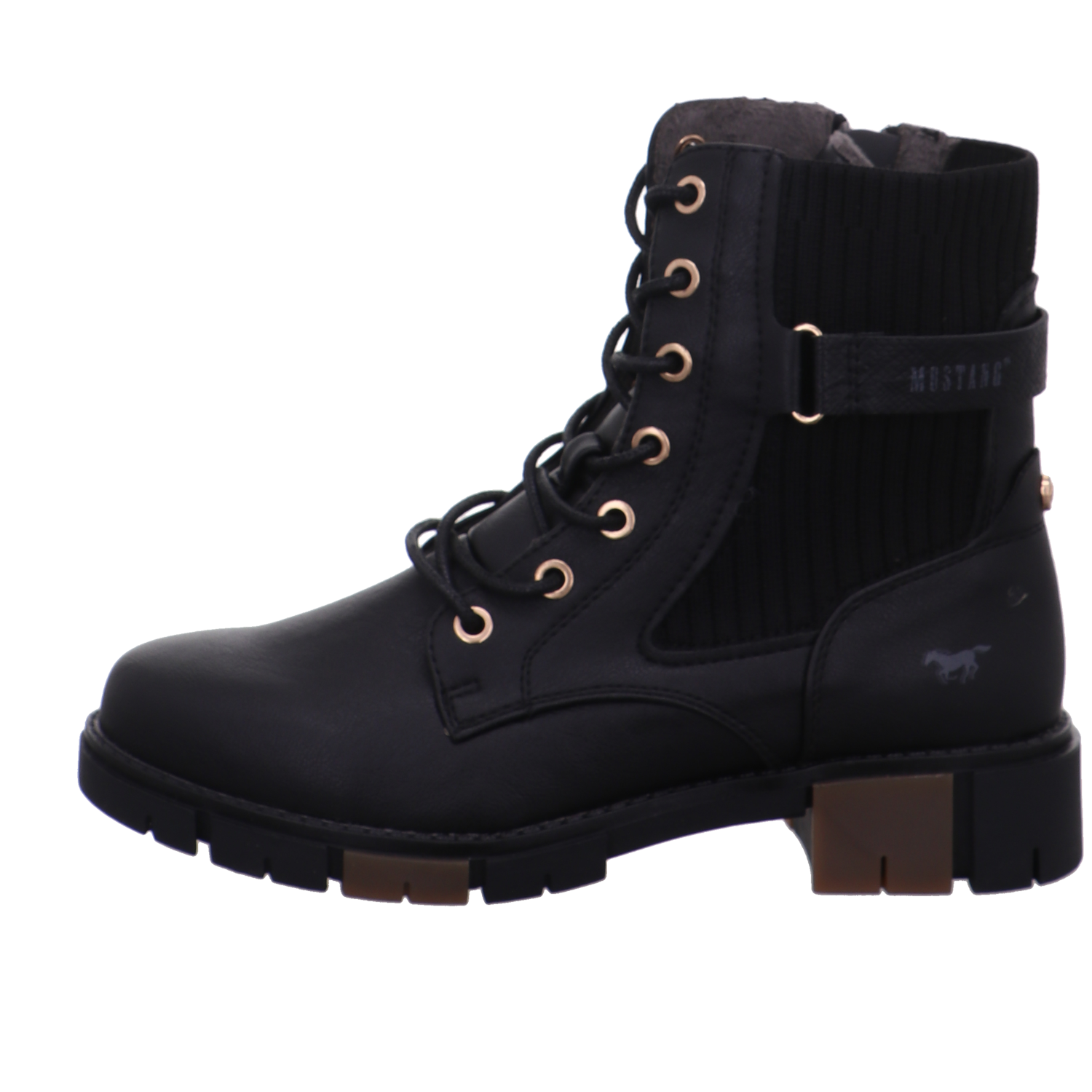 Mustang Stiefeletten schwarz Bild1