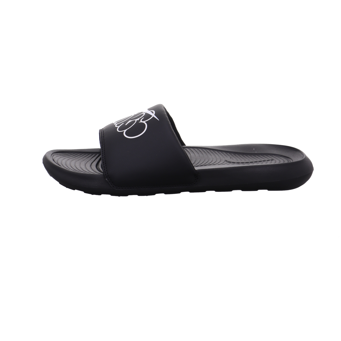 Nike NK VICTORI ONE SLIDE PRINT schwarz-weiß Bild1
