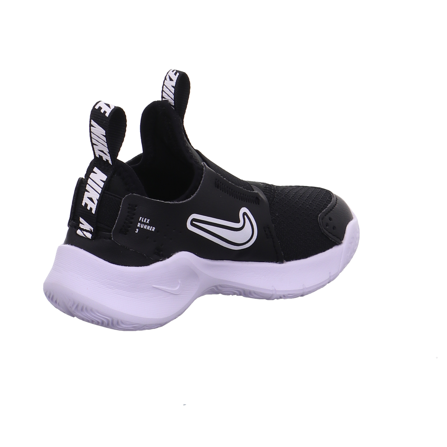 Nike Nike Flex Runner 3 Little Kids schwarz-weiß Bild5