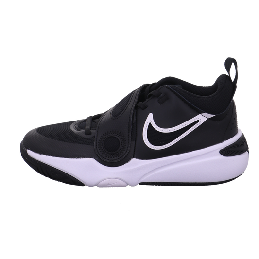 Nike Nike Team Hustle D 11 Big Kids schwarz-weiß Bild1