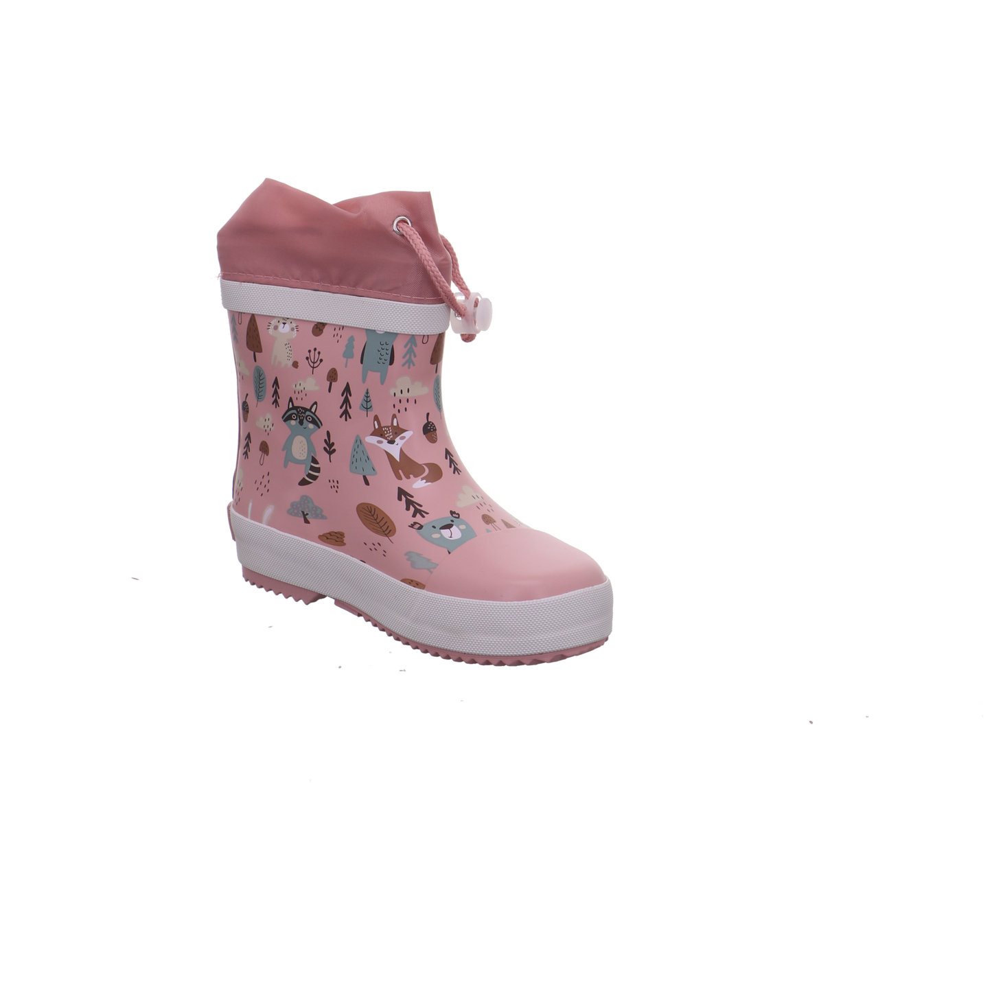 Playshoes Halbschaft Wald gefüttert rose Bild7