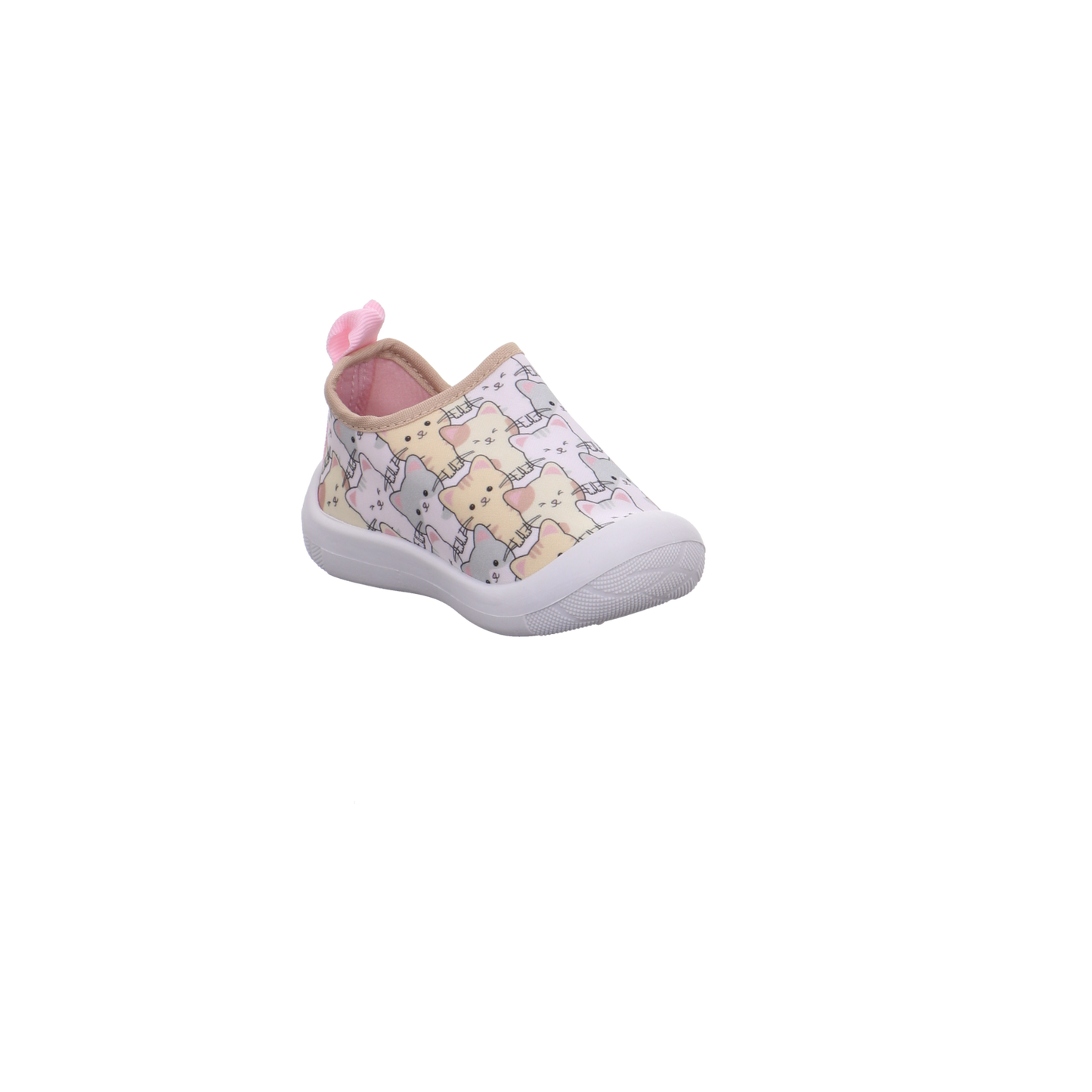 Playshoes Katze allover braun kombi Bild7