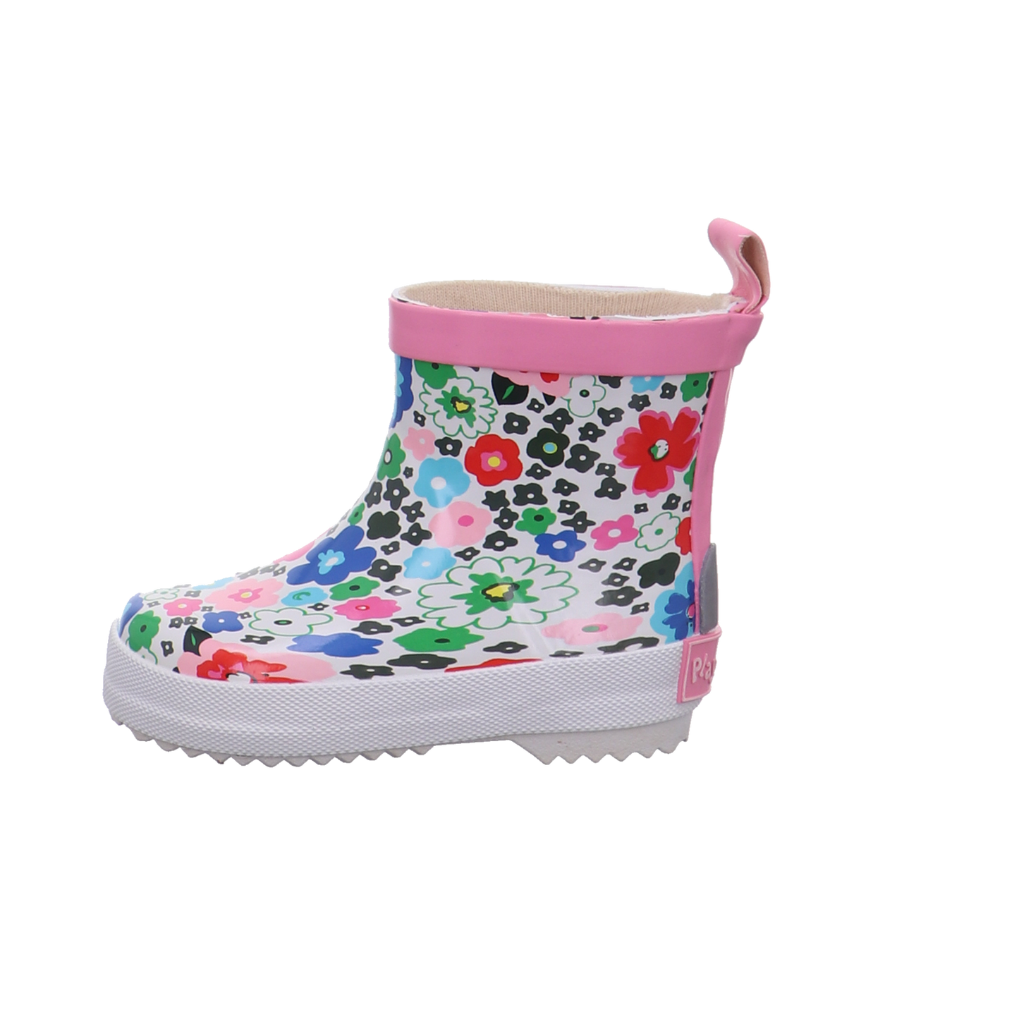 Playshoes Stiefel weiß kombi Bild1