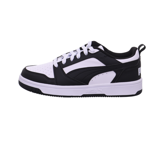 Puma Puma Rebound V6 Lo Jr weiß-schwarz Bild1