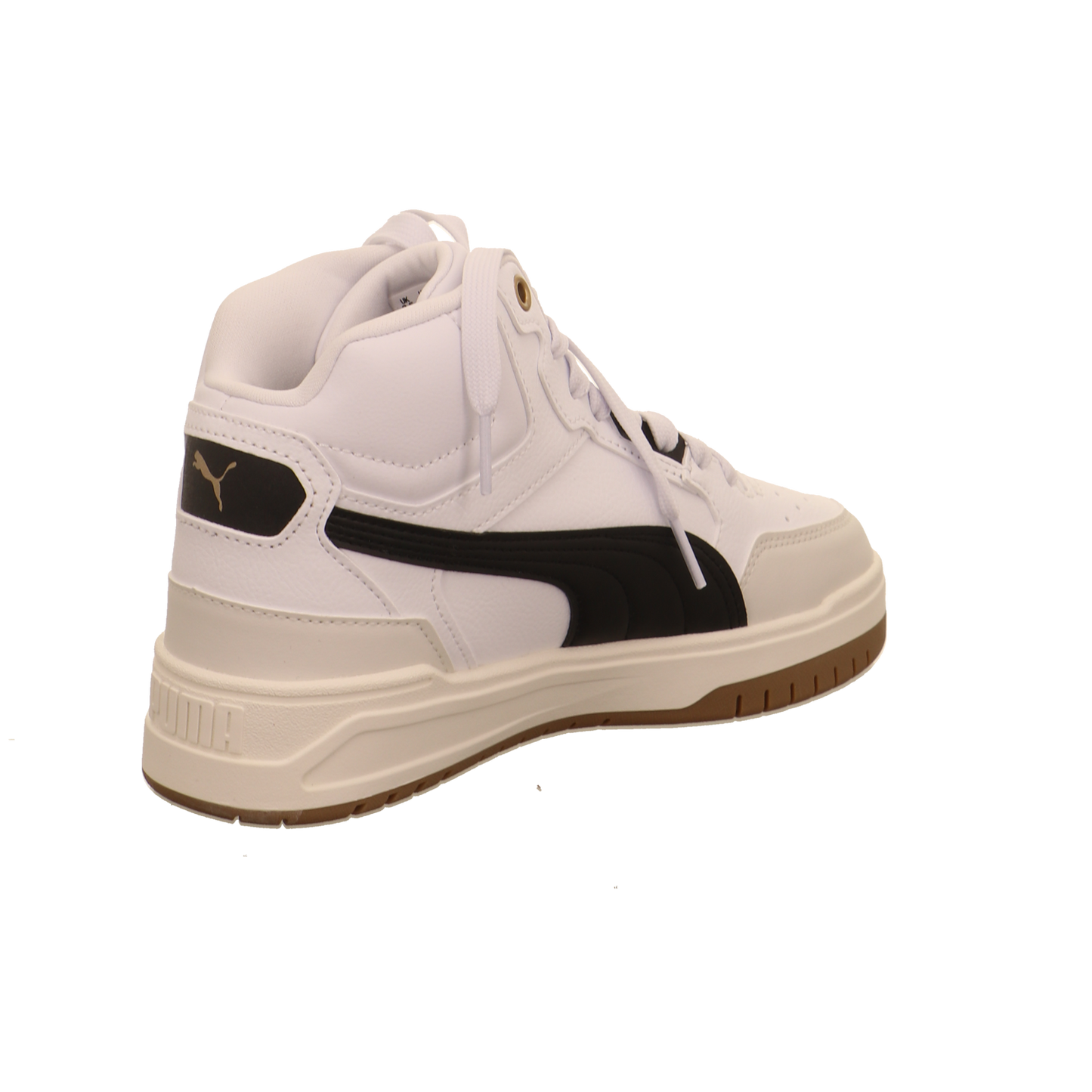 Puma Shuffle Downtown Mid Jr weiß-schwarz Bild5