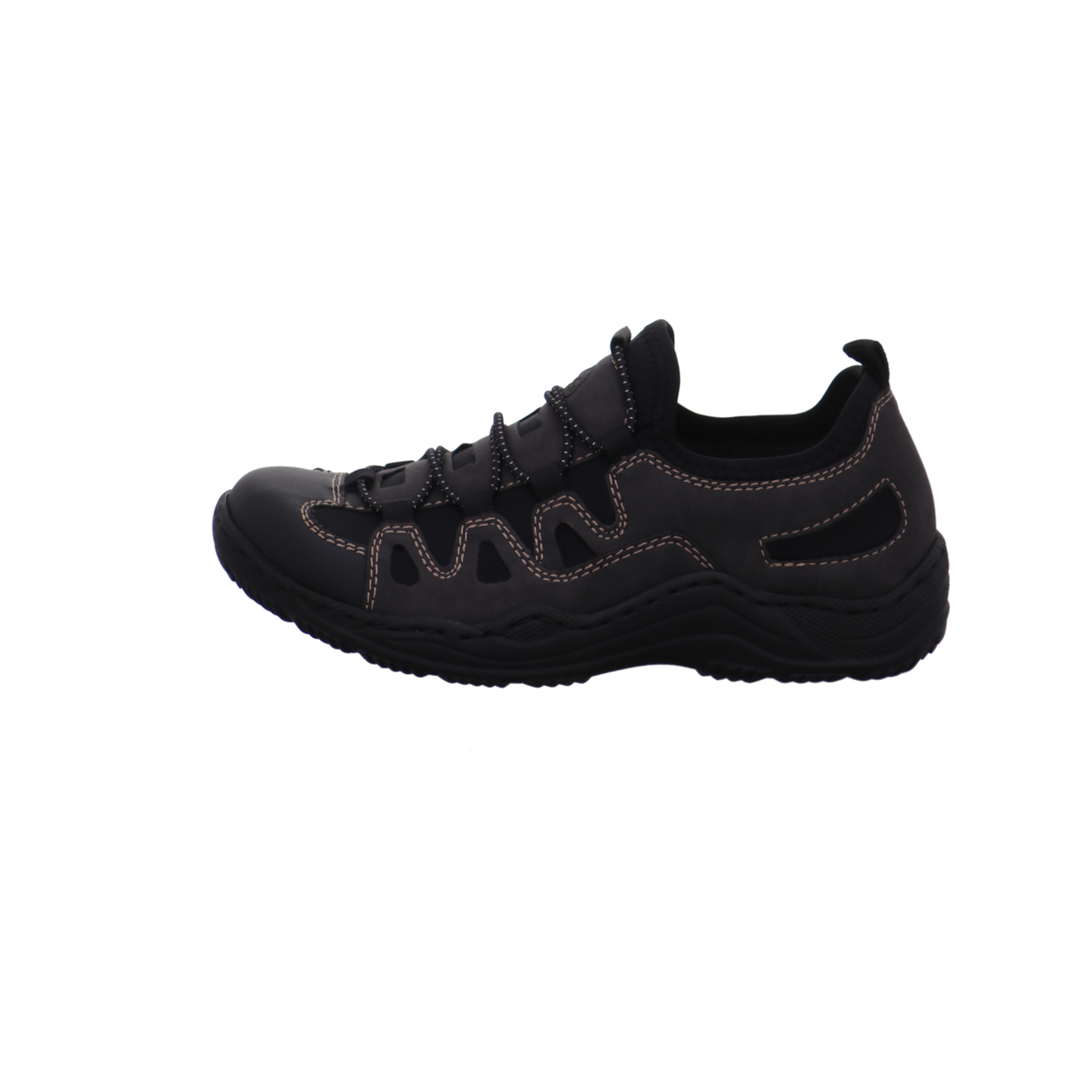 Rieker Halbschuhe schwarz Bild1