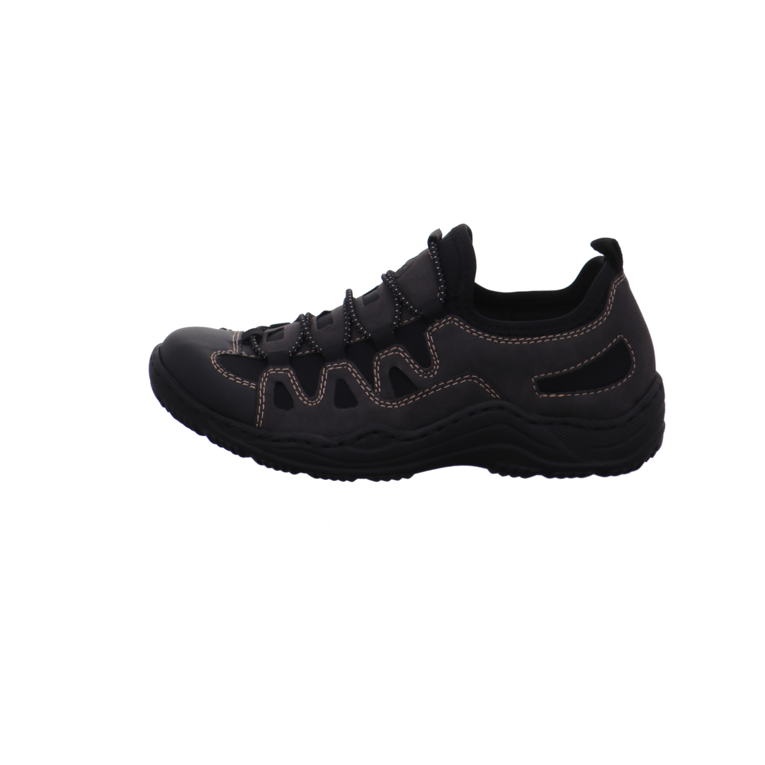 Rieker Halbschuhe schwarz Bild1