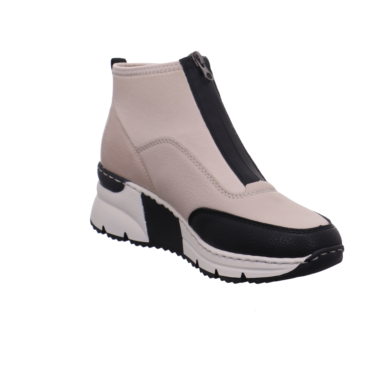 Rieker Stiefeletten beige kombi Bild7
