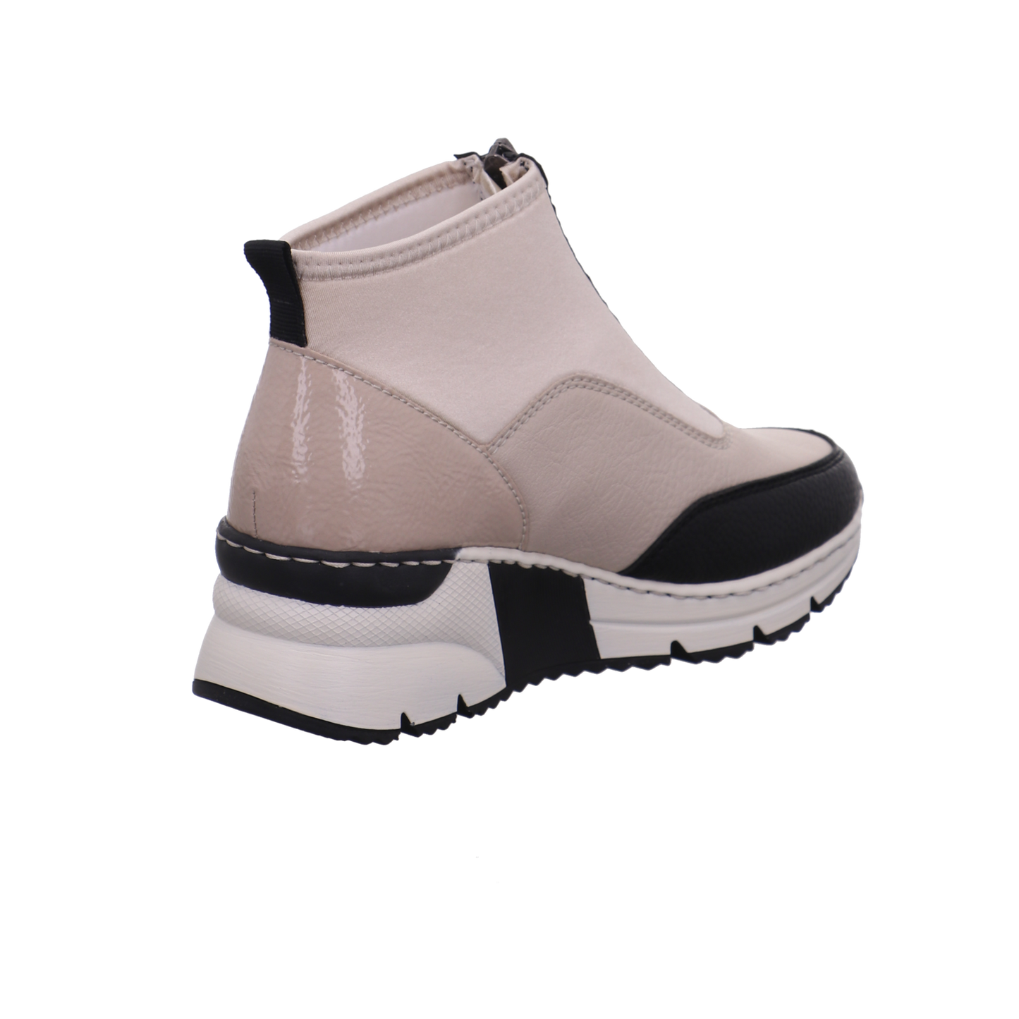 Rieker Stiefeletten beige kombi Bild5