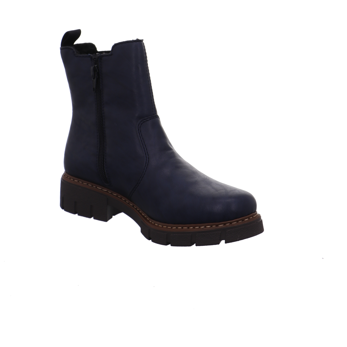 Rieker Stiefeletten blau kombi Bild7