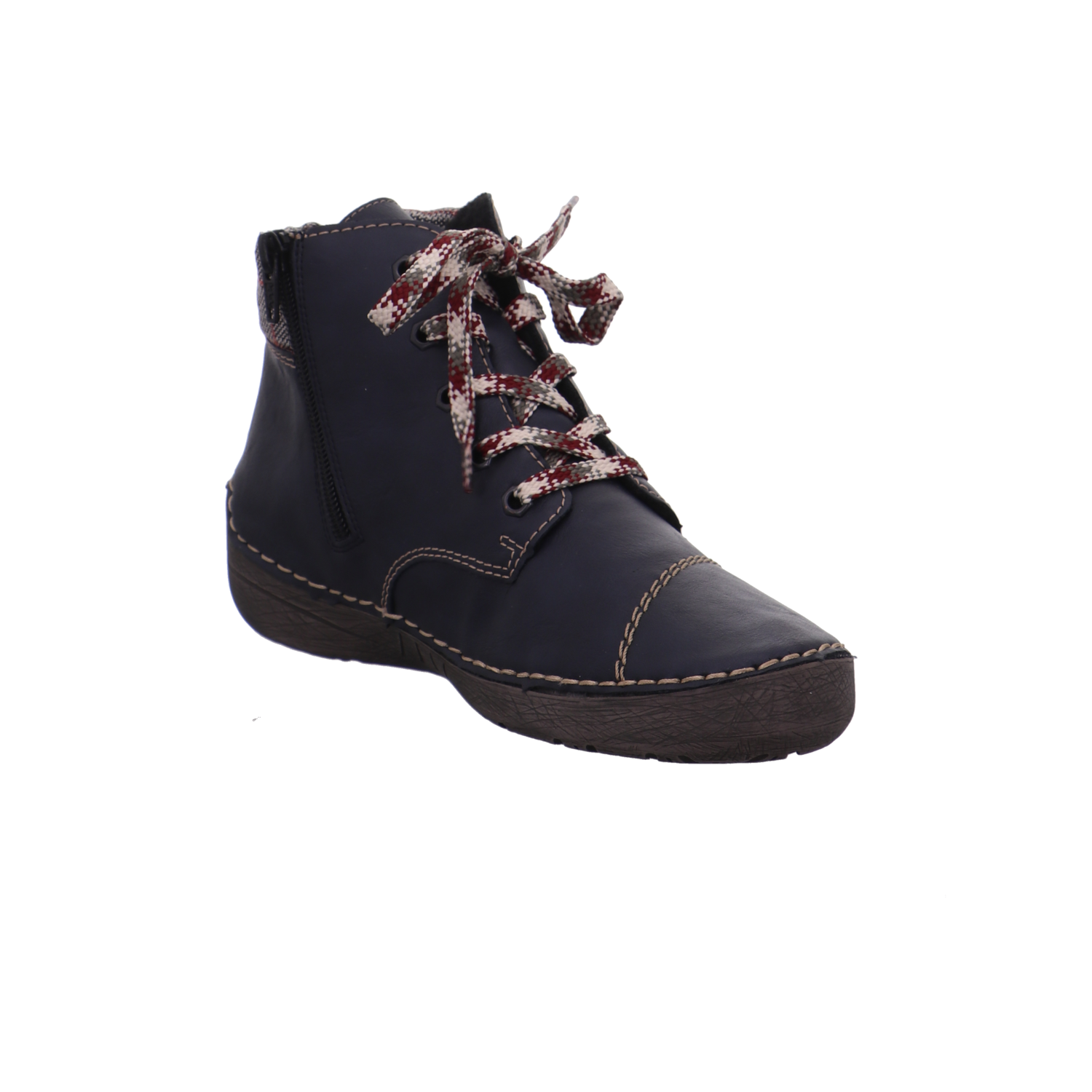 Rieker Stiefeletten blau kombi Bild7