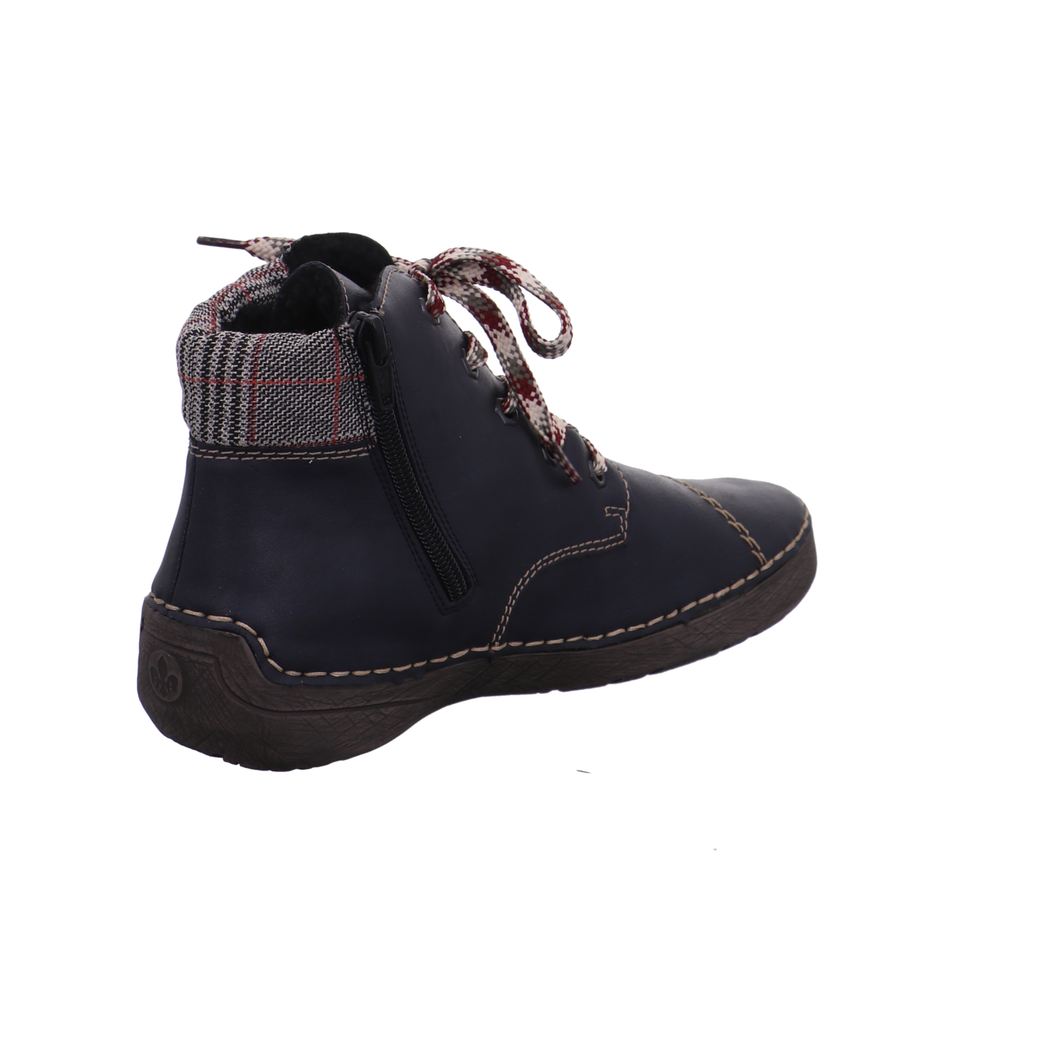 Rieker Stiefeletten blau kombi Bild5