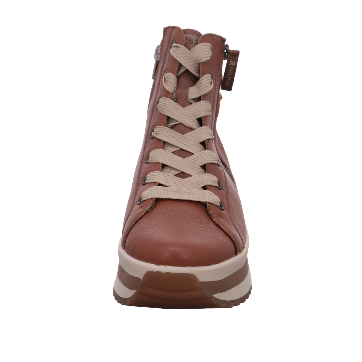 Rieker Stiefeletten braun kombi Bild3