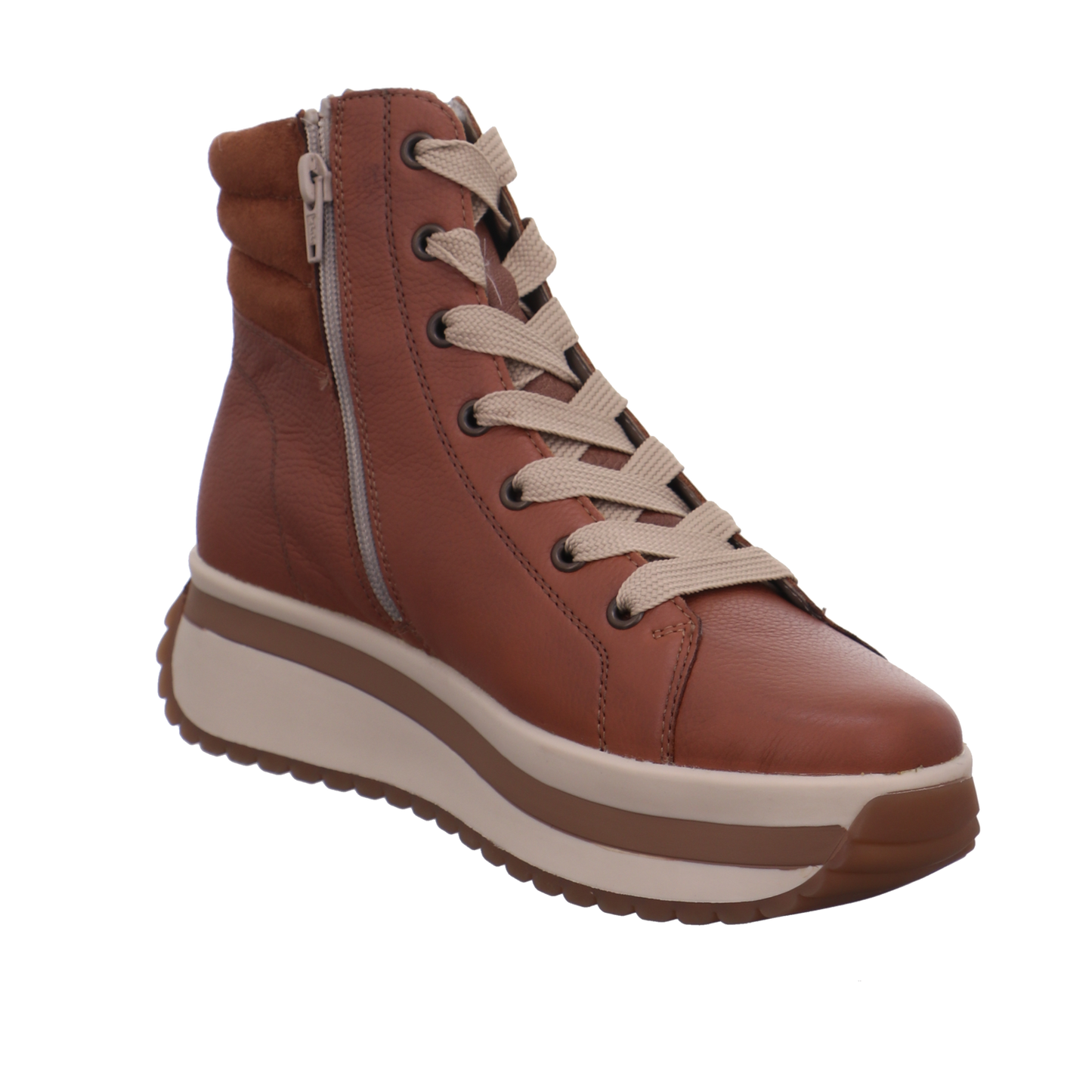 Rieker Stiefeletten braun kombi Bild7
