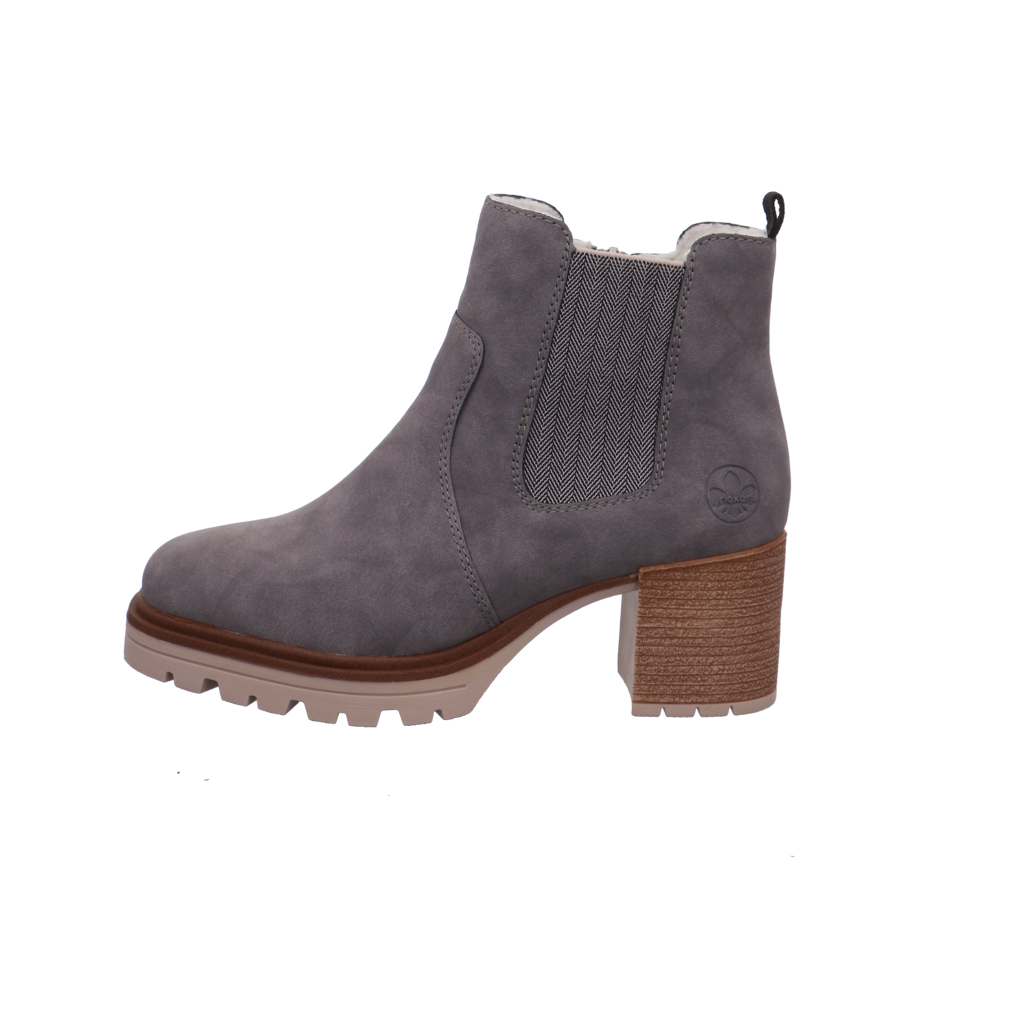 Rieker Stiefeletten grau Bild1