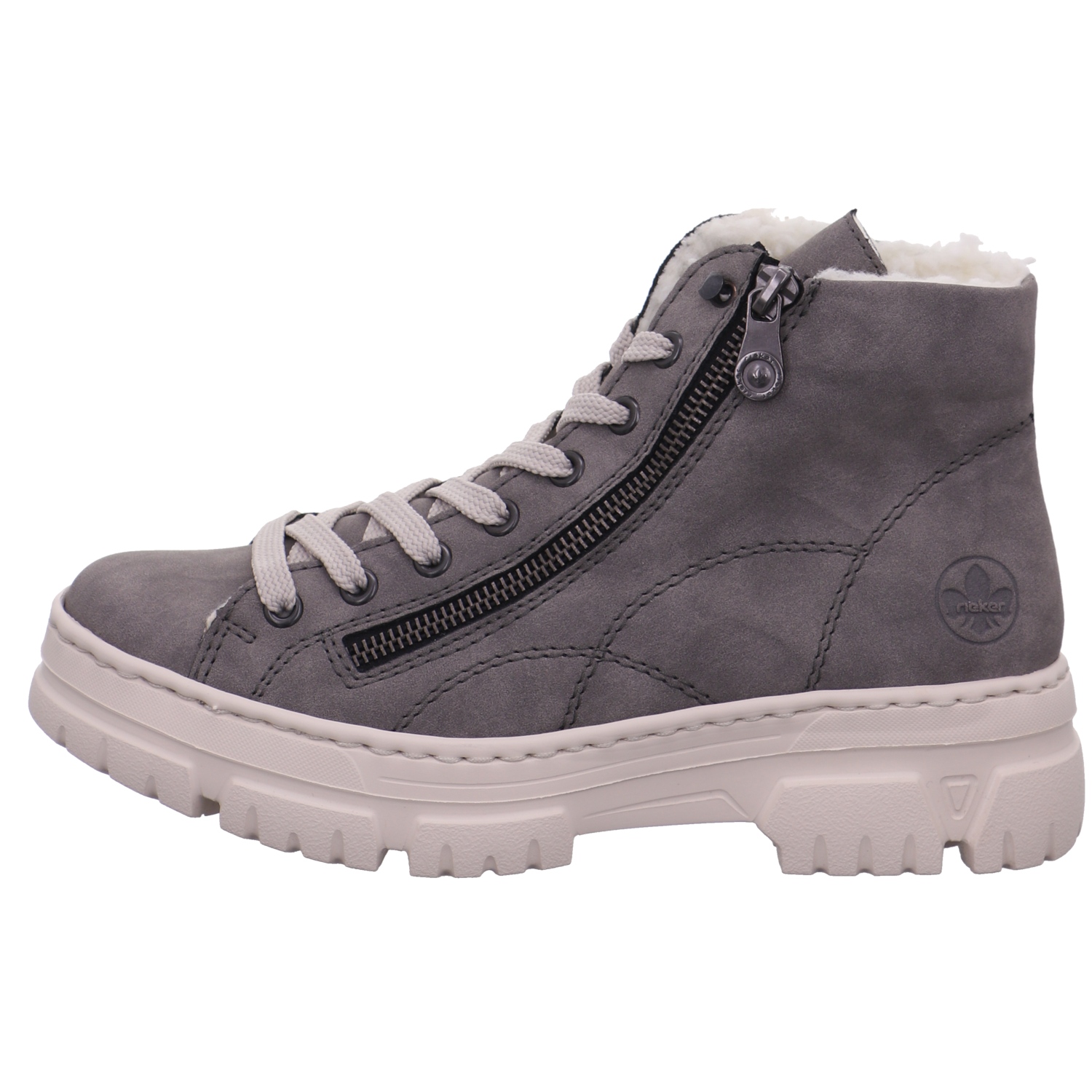 Rieker Stiefeletten grau Bild1