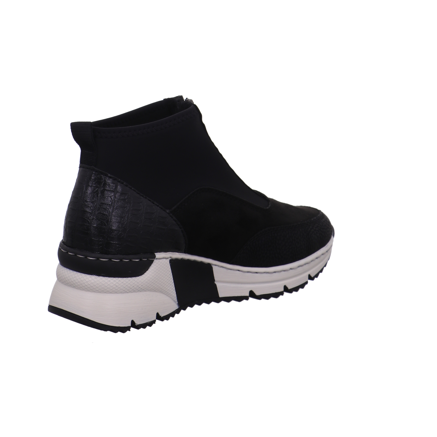 Rieker Stiefeletten schwarz kombi Bild5