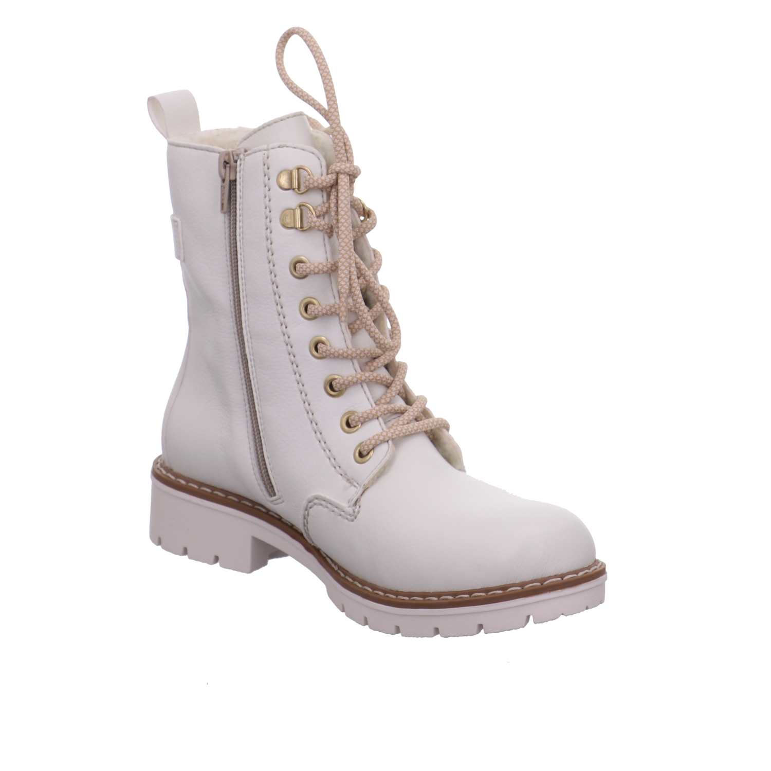 Rieker Stiefeletten weiß Bild7